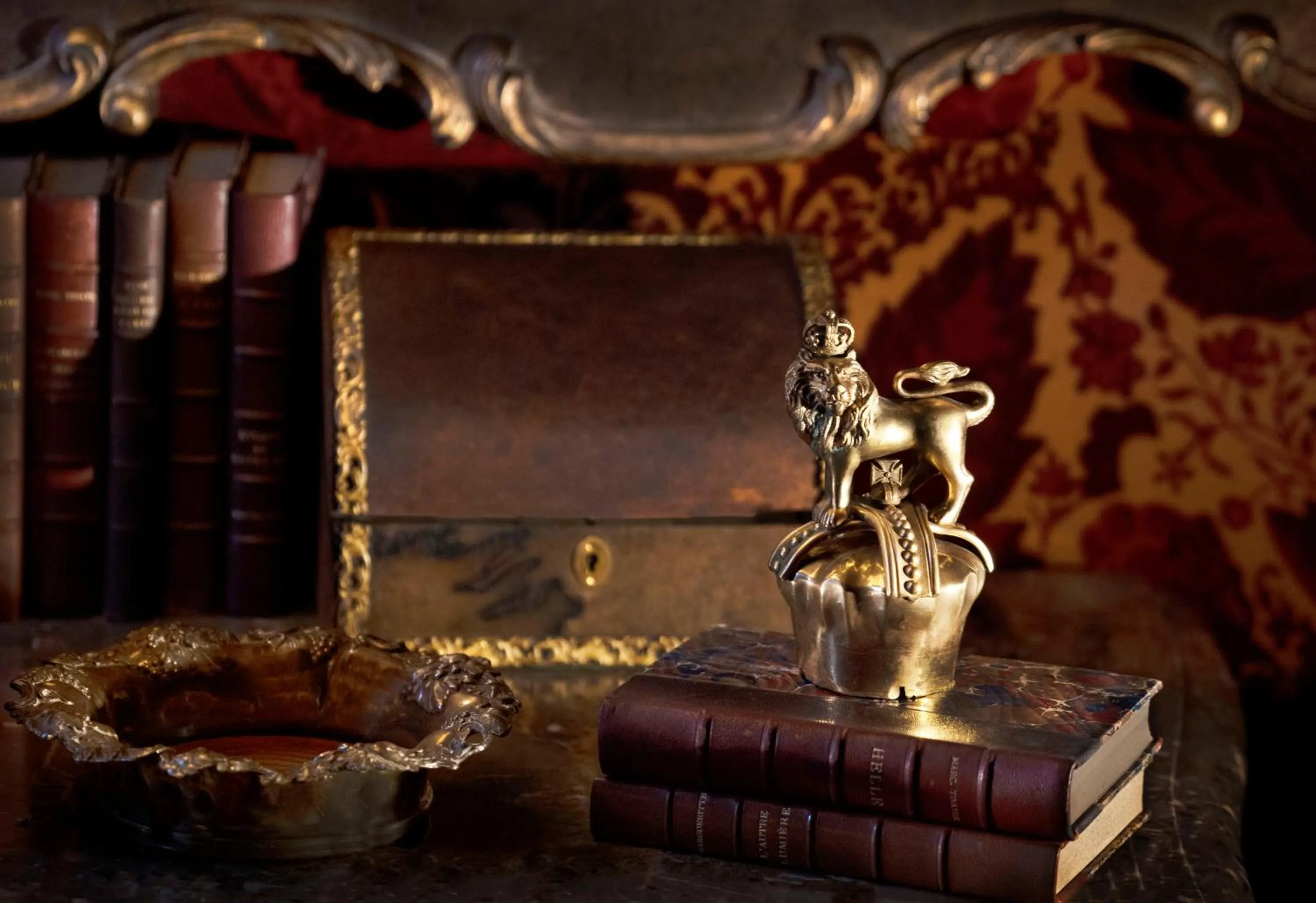 Decorative detail in Prestonfield House