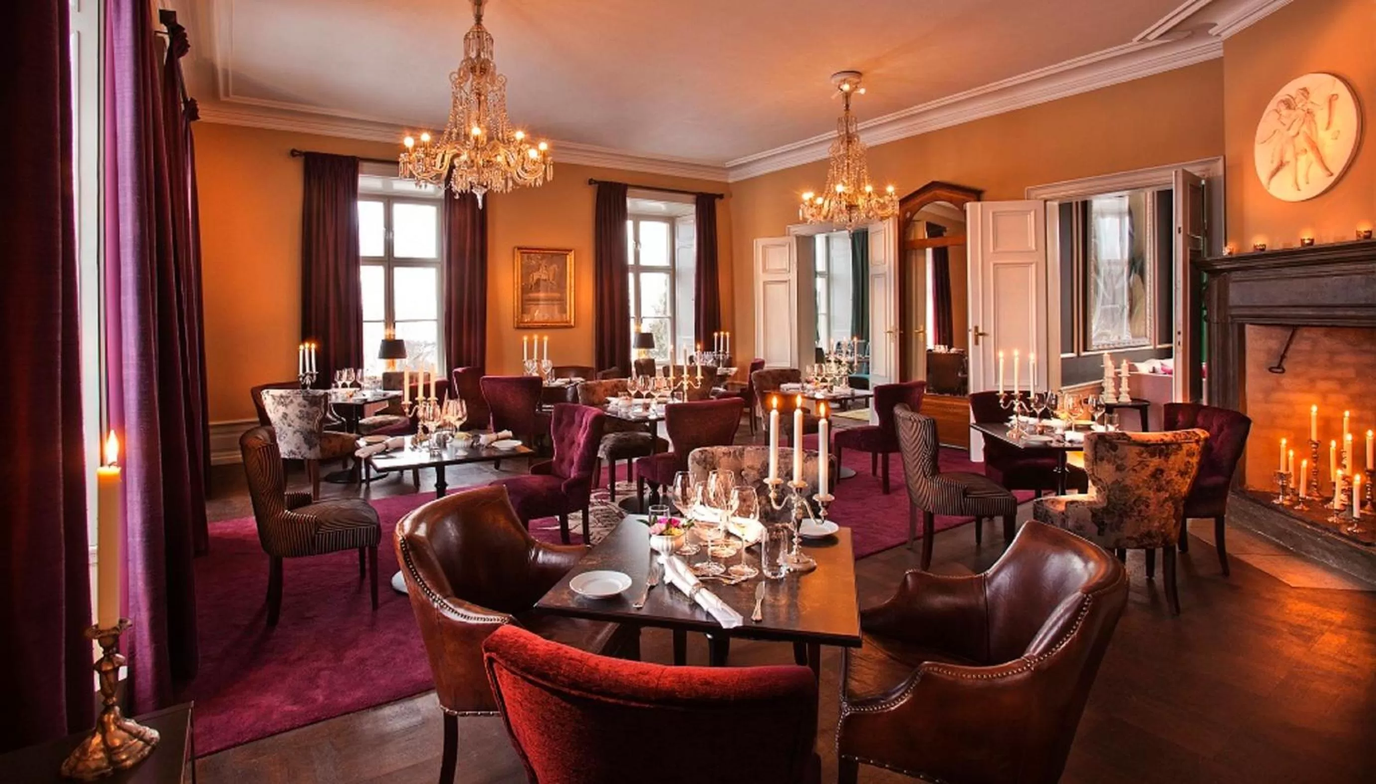 Restaurant/places to eat in Hesselby Slott