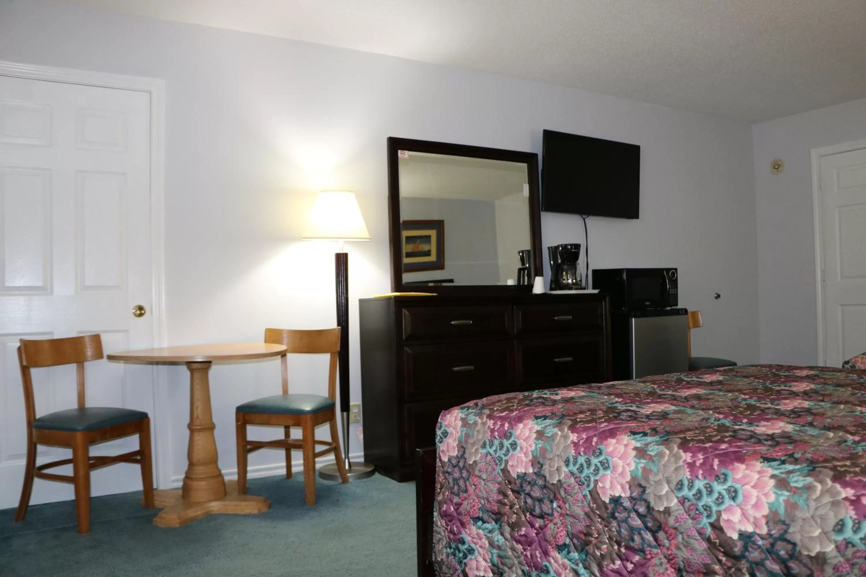 Bed in Bent Tree Motel