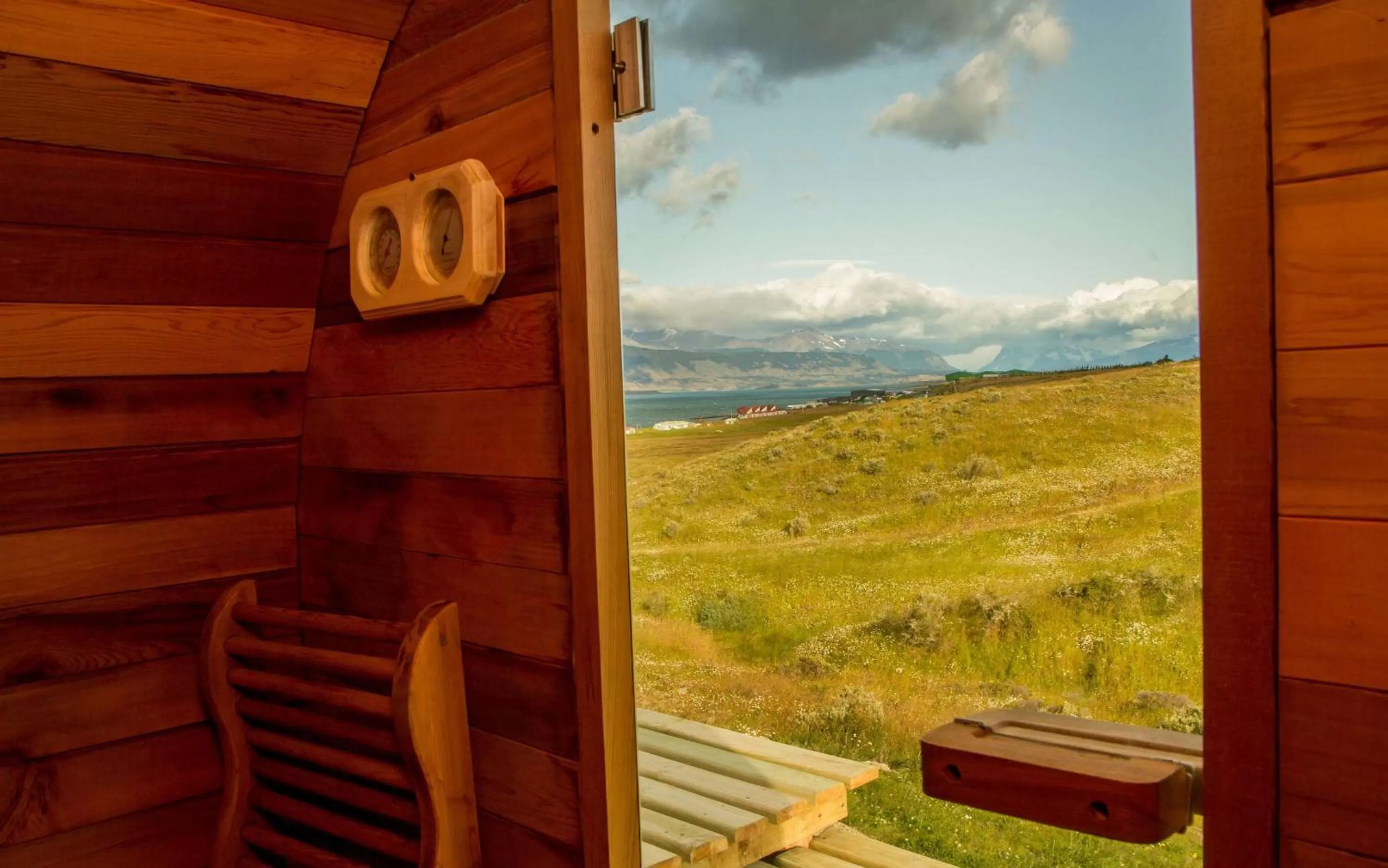 Sauna in Best Western Patagonia