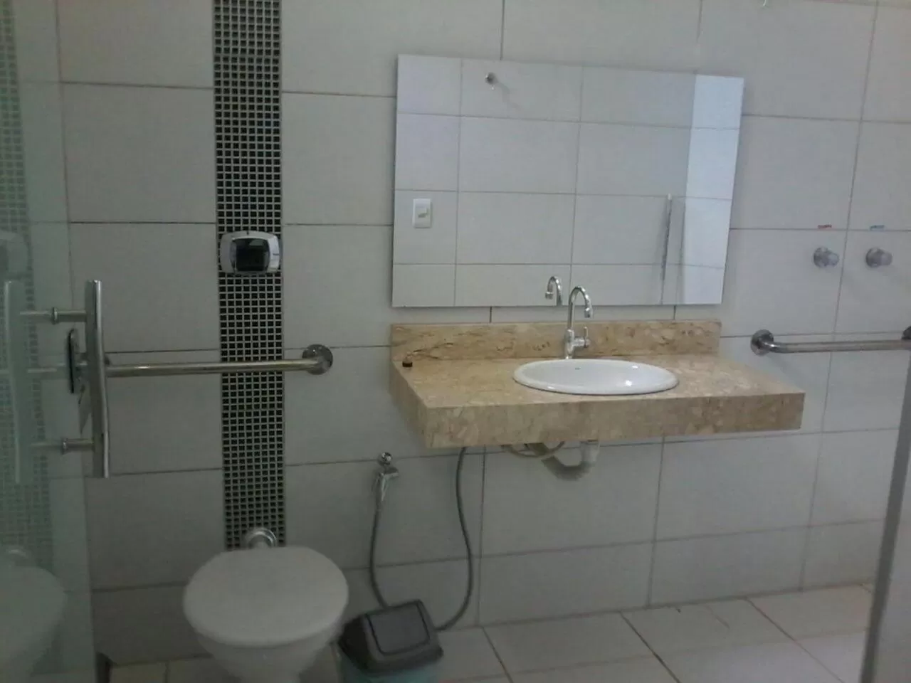 Bathroom in Hotel e Locadora Vizon