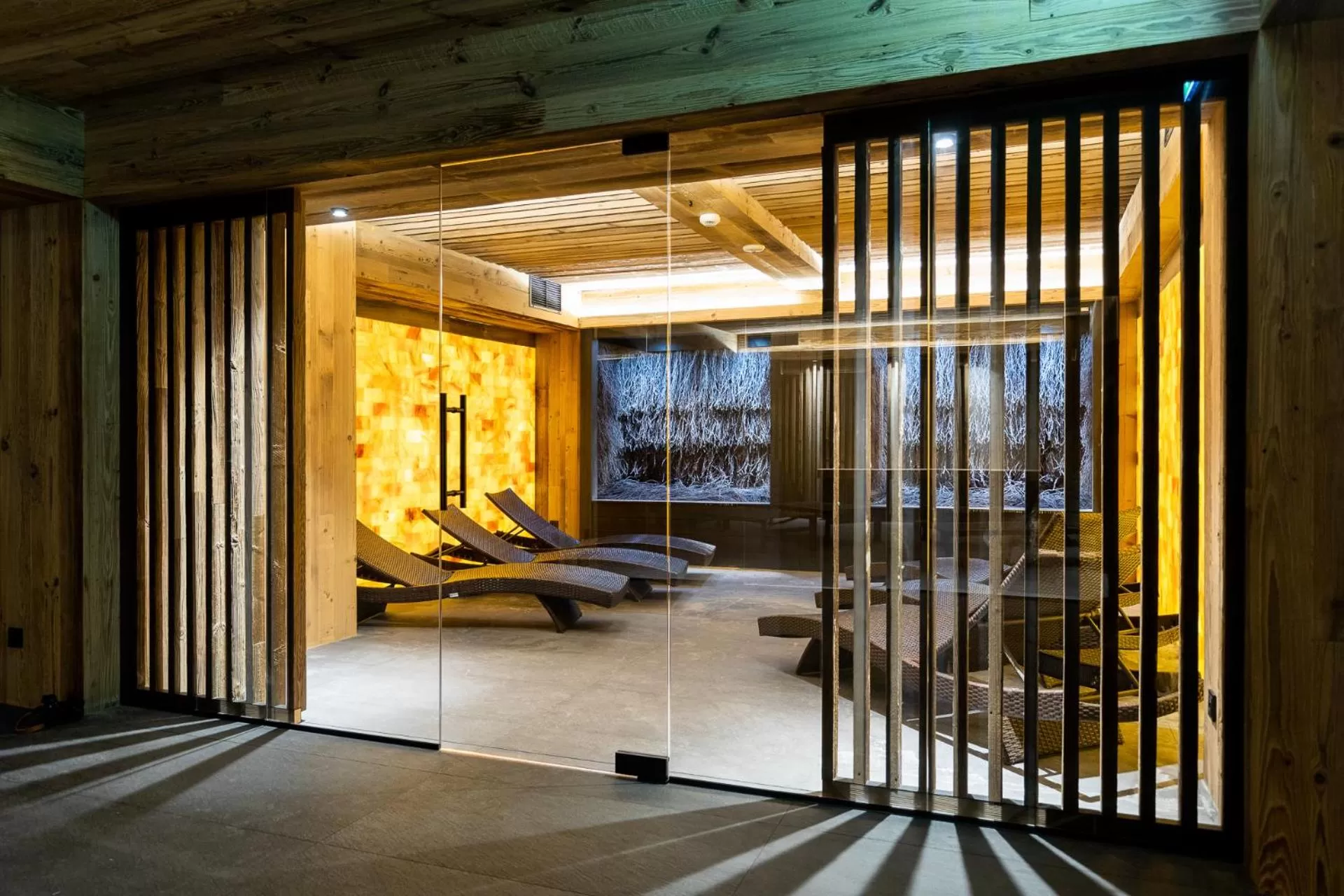 Sauna in Hotel META Resort & Vine SPA