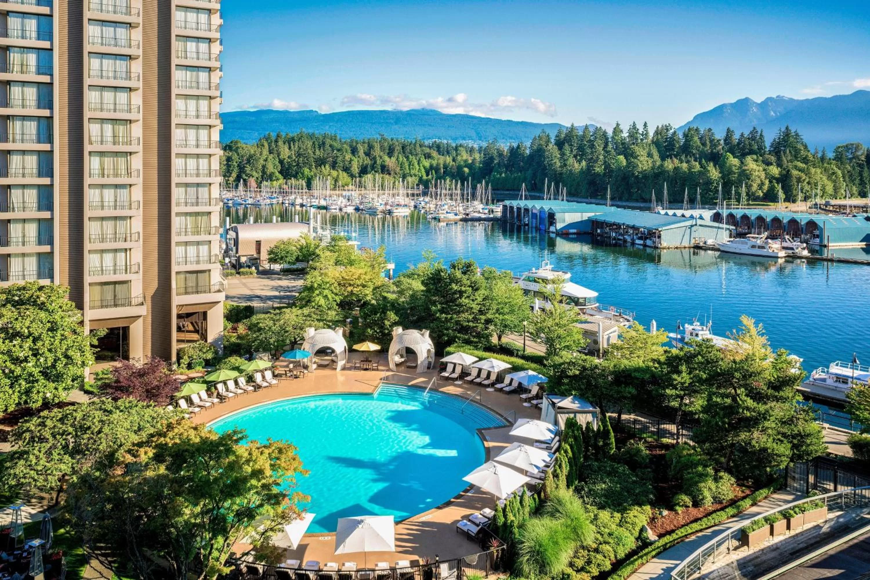 Swimming pool in The Westin Bayshore, Vancouver