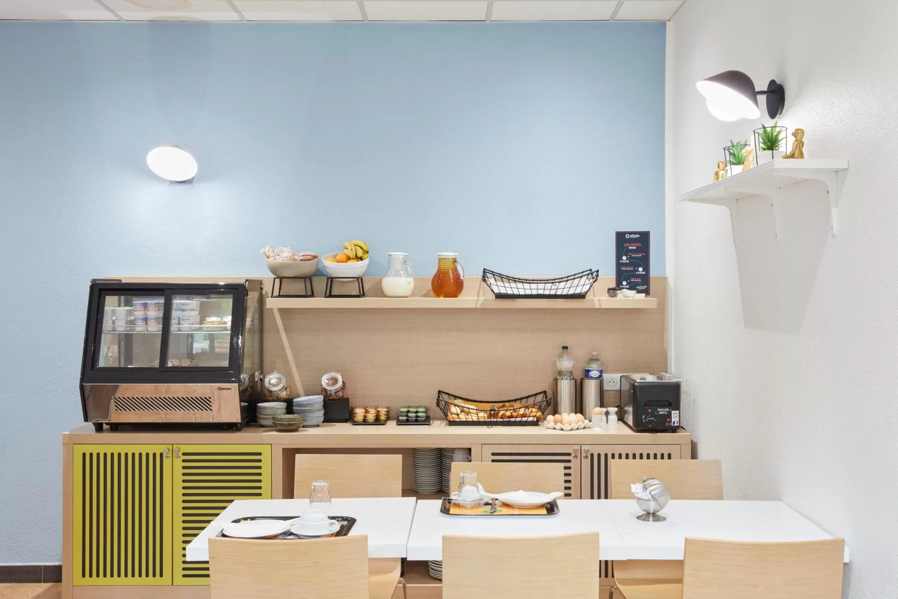 Breakfast in Aparthotel Adagio Access Paris Quai d'Ivry