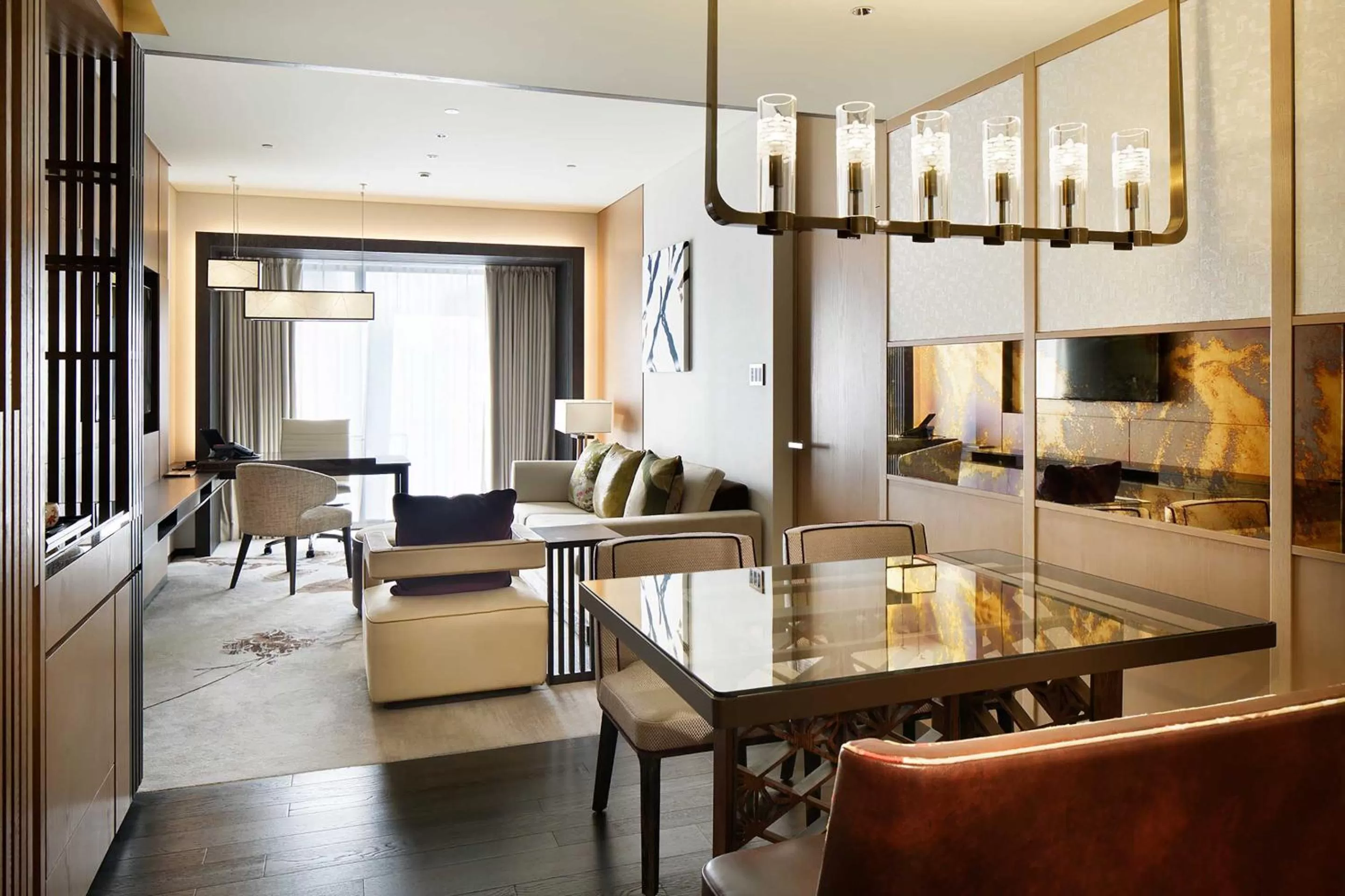 Living room in Four Seasons Hotel Kyoto