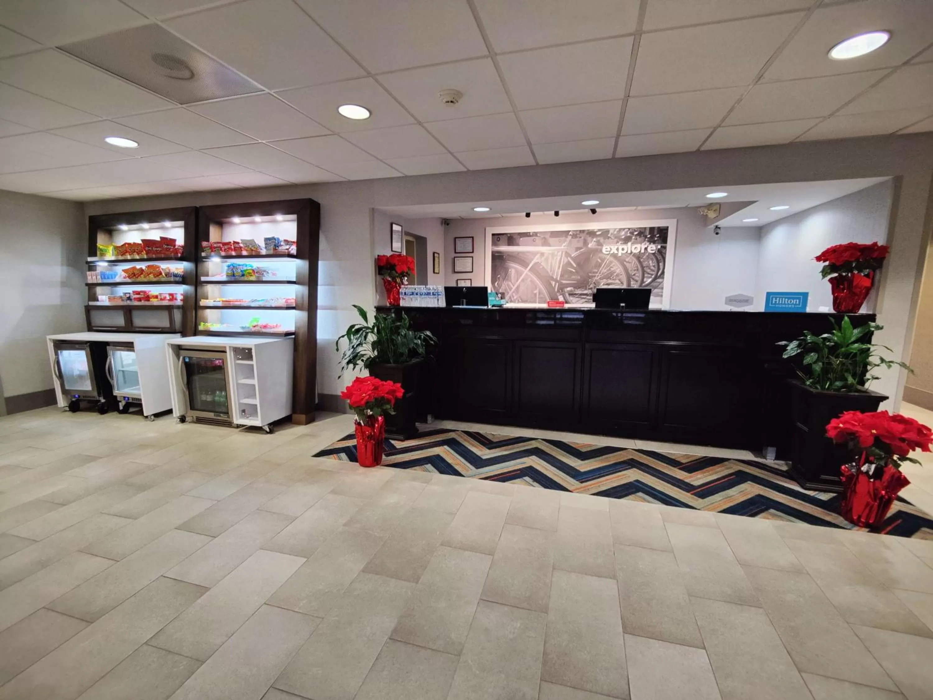 Lobby or reception in Hampton Inn Atlanta/Peachtree City