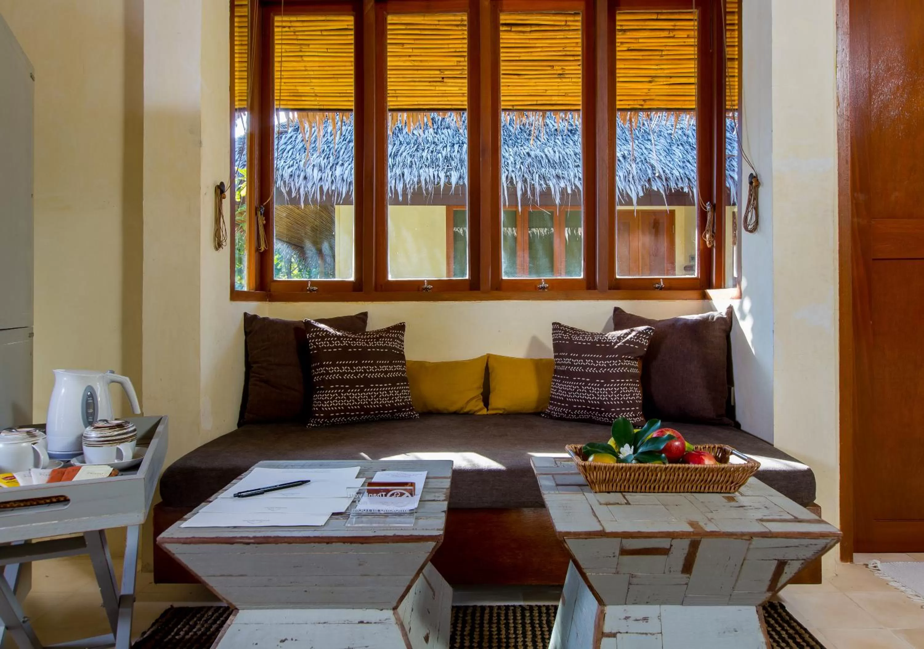 Seating area in Bangsak Village - Adults Only - SHA Extra Plus