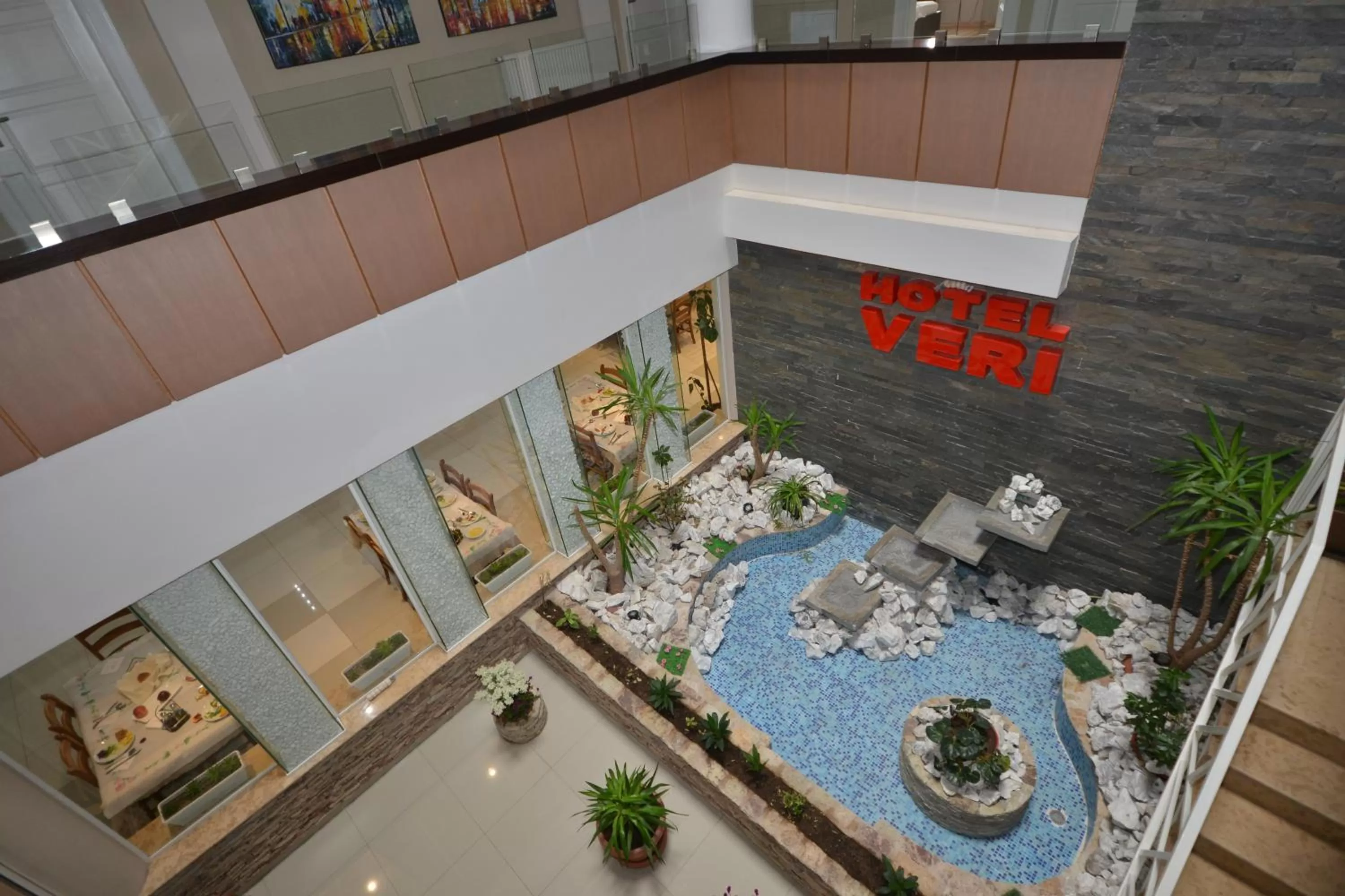 Pool View in Hotel Veri