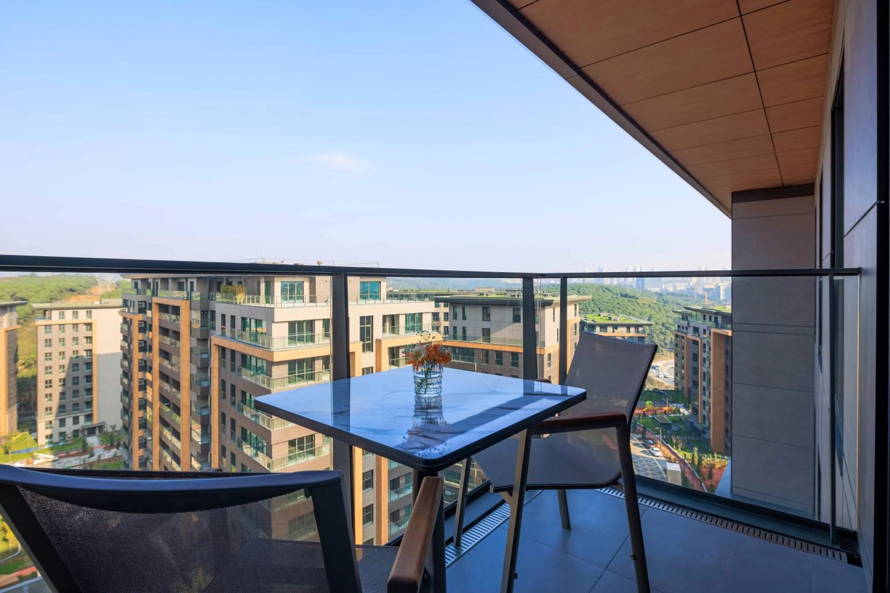 Balcony/Terrace in Movenpick Living Istanbul Camlivadi