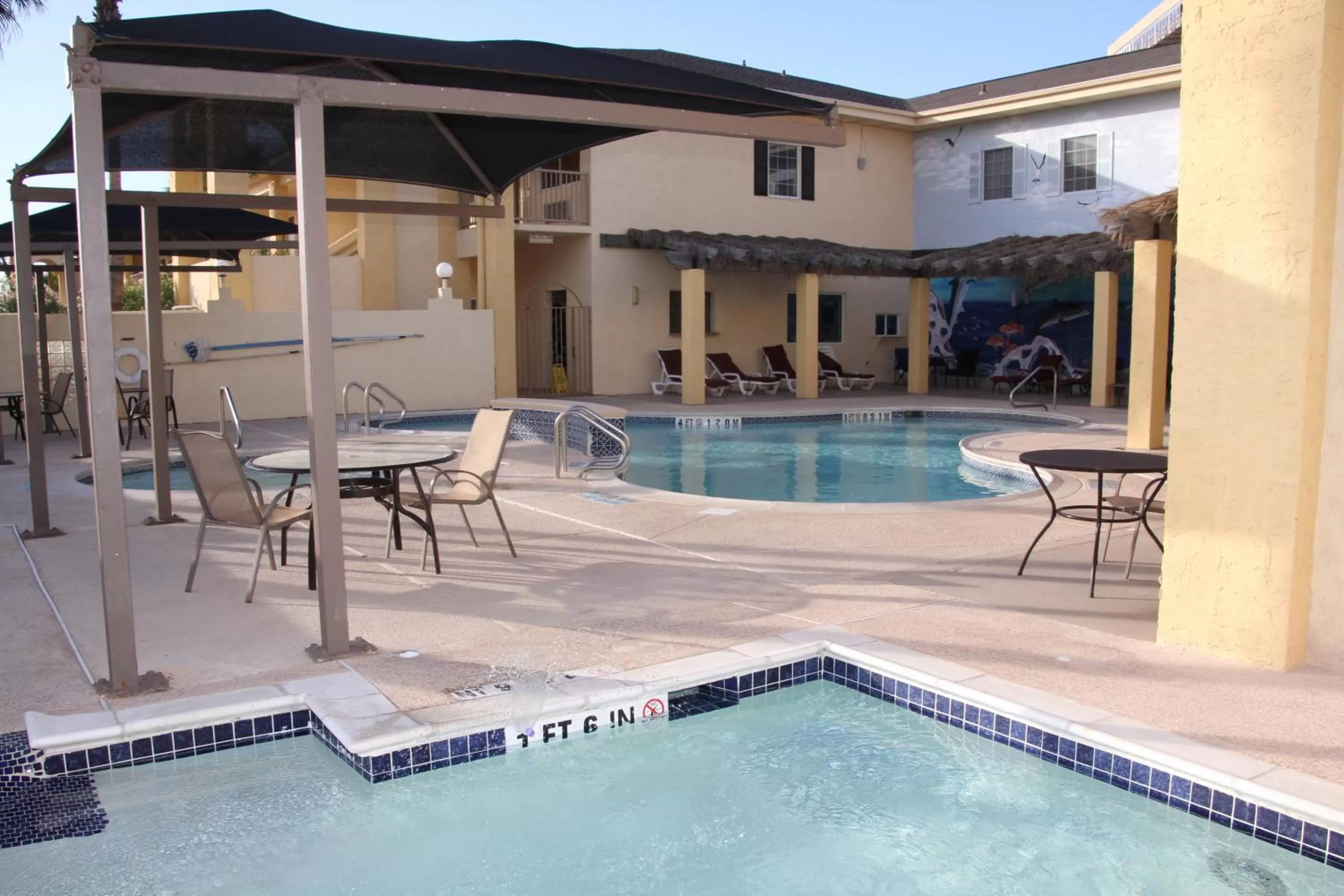 Swimming pool in Ramada by Wyndham & Suites South Padre Island