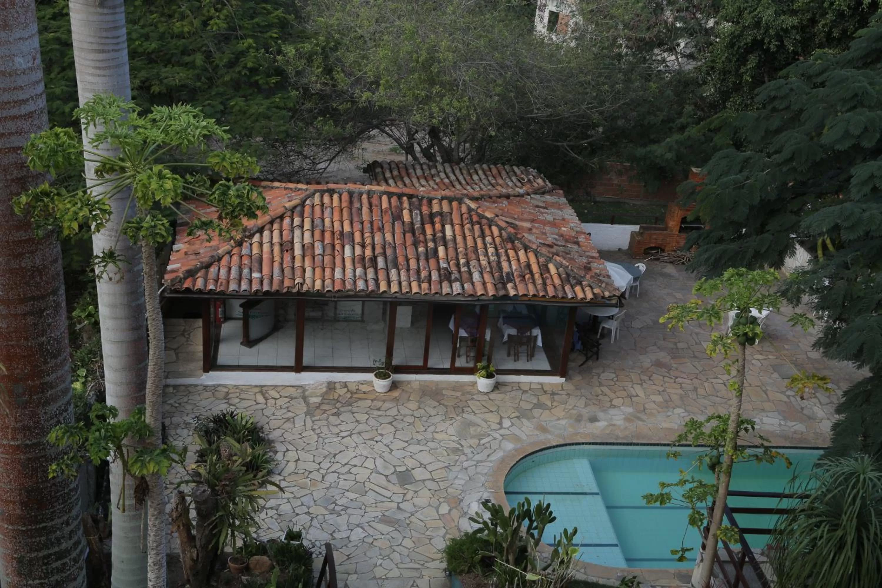 Bird's eye view in Pousada Saint Germain