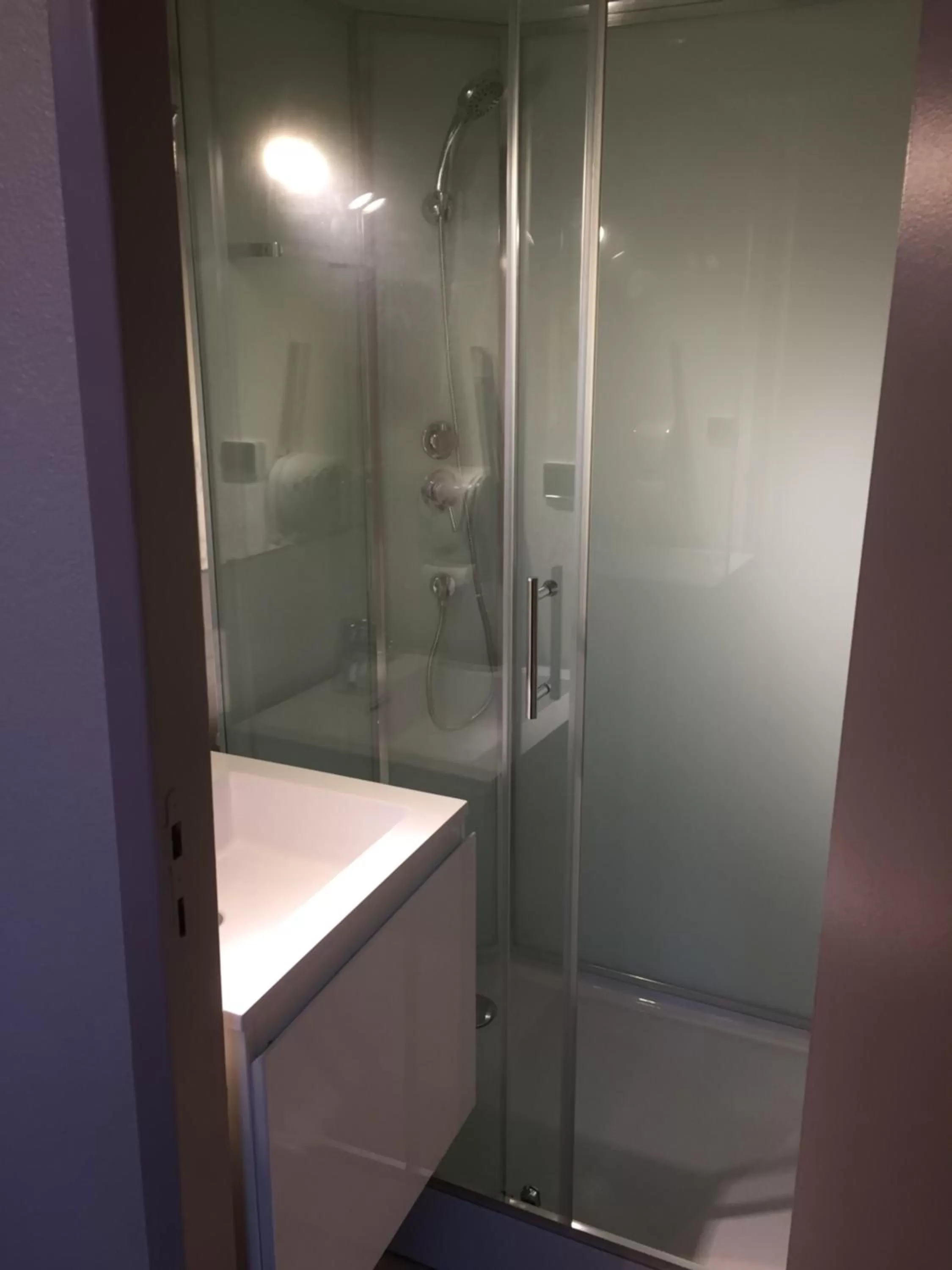 Shower in Hôtel des Ambassadeurs