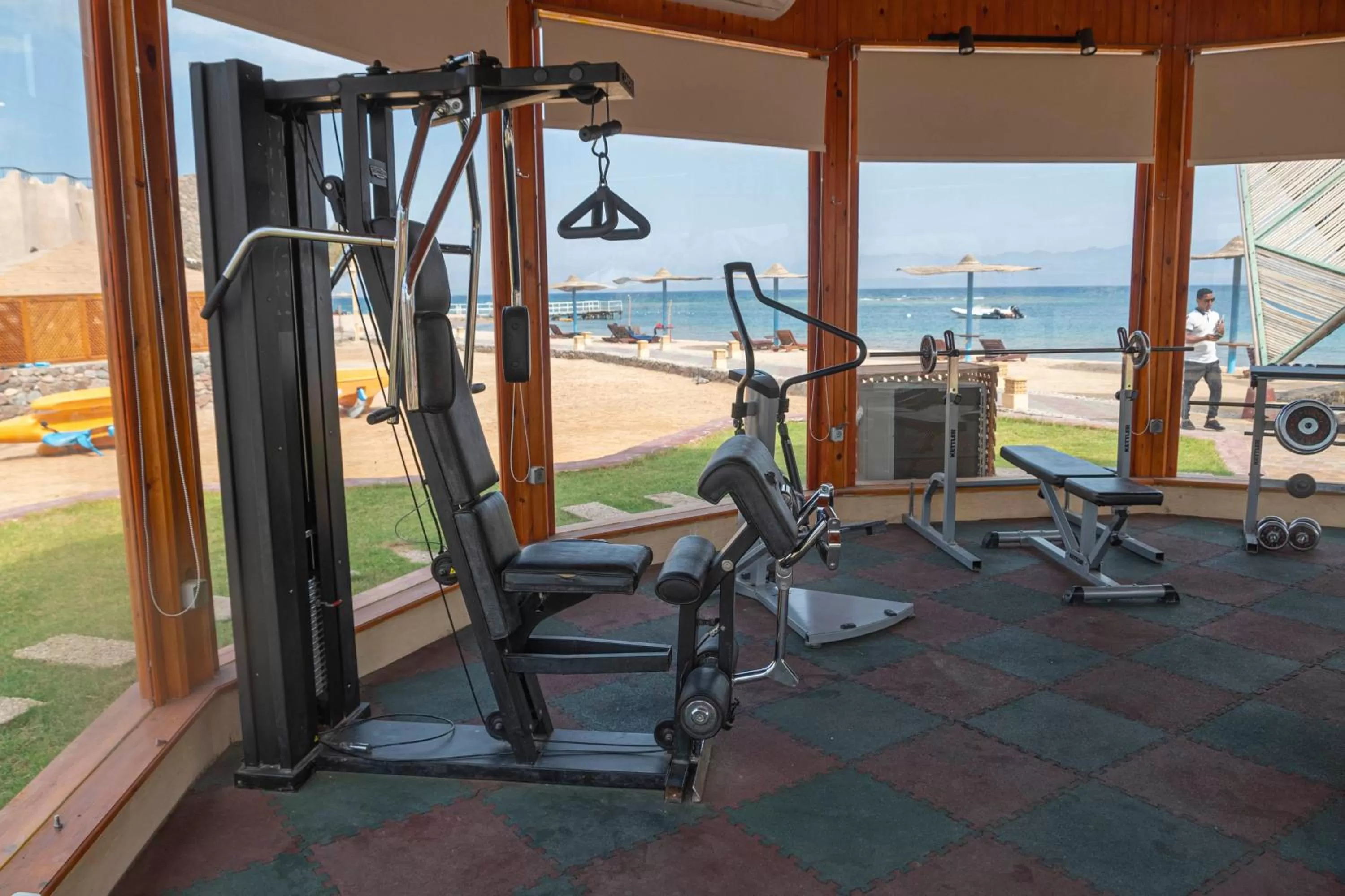 Fitness centre/facilities in Nuweiba Club Resort