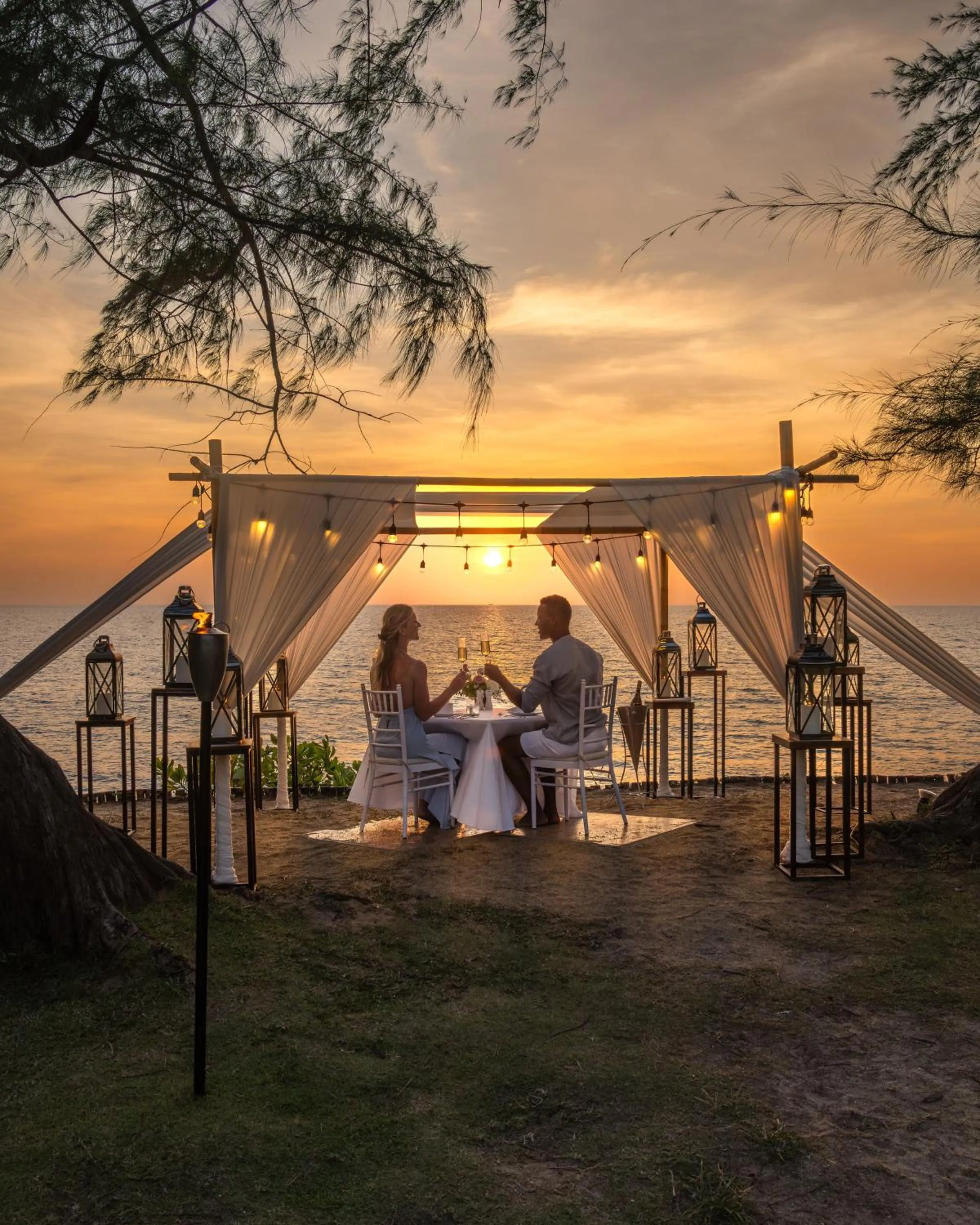 Dinner in Anantara Mai Khao Phuket Villas