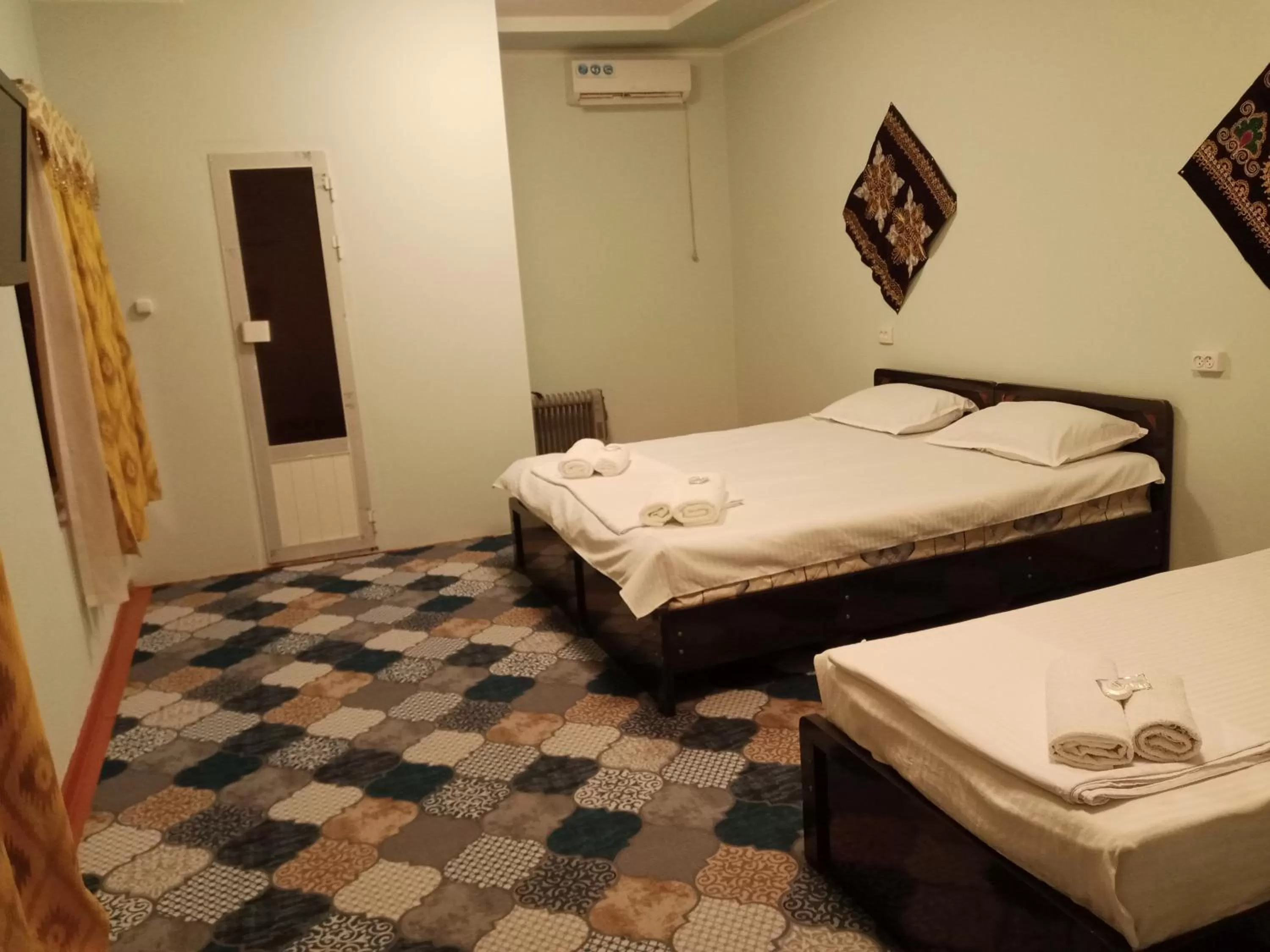 Bed in Hotel Uncle Kolya Boutique