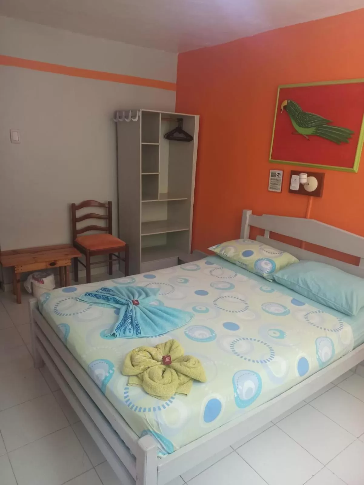 Bed in Hotel Pueblito Playa