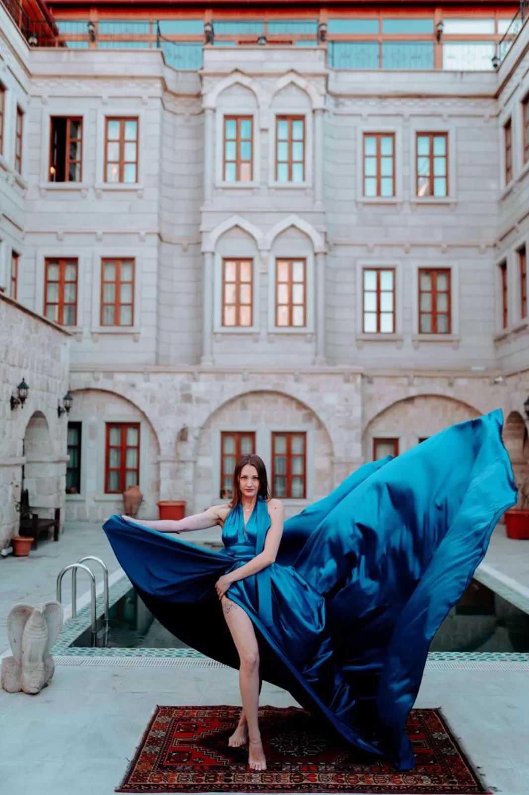 Swimming pool in Grand Cappadocia Hotel