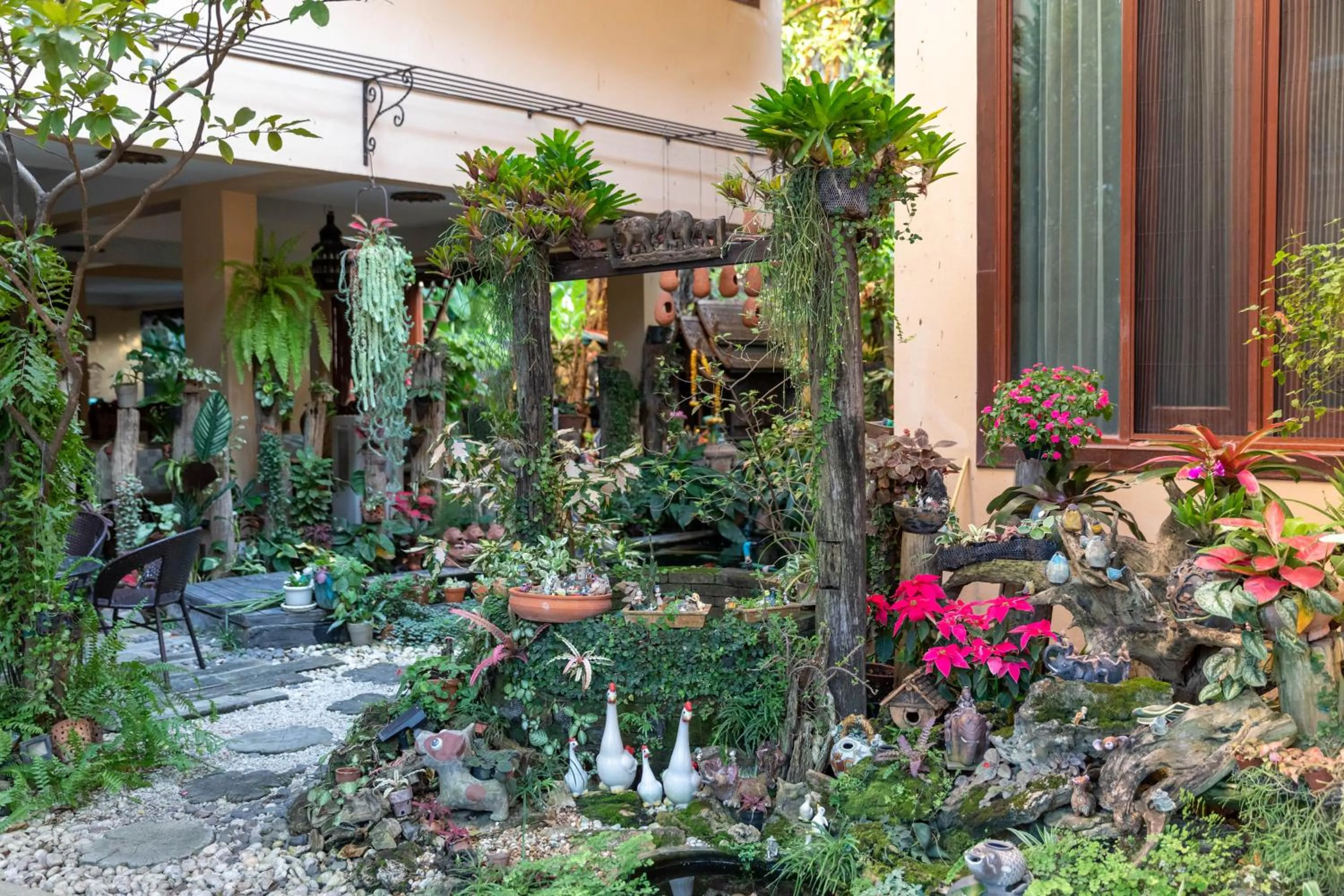 Garden in At Chiang Mai Hotel