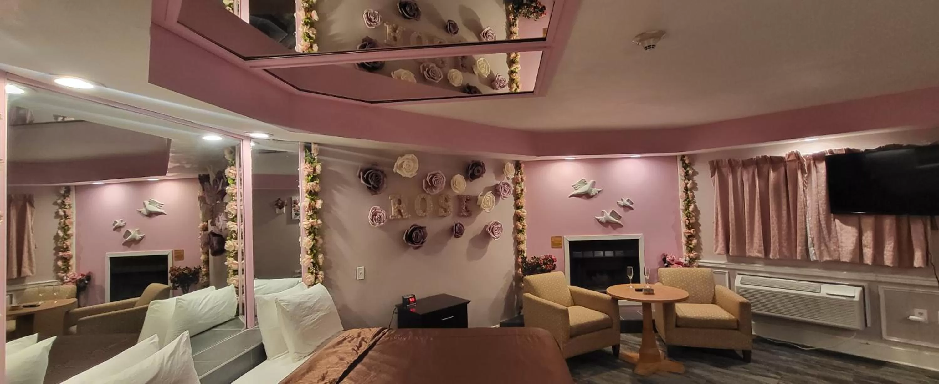 Evening entertainment in Inn of the Dove - Romantic Luxury Suites with Jacuzzi & Seasonal Fireplace at Harrisburg-Hershey-Philadelphia, PA