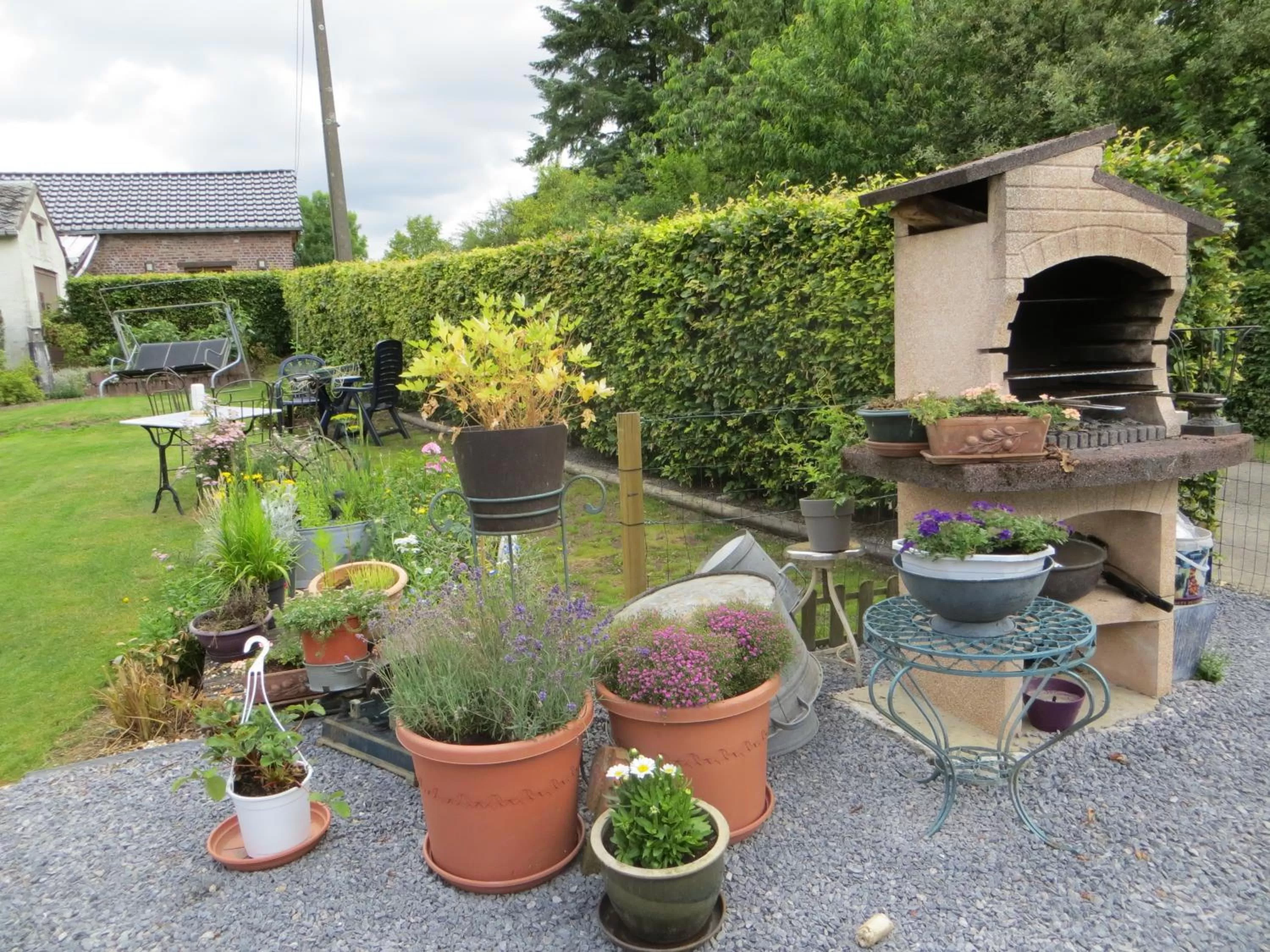 BBQ facilities in B&B La Grange