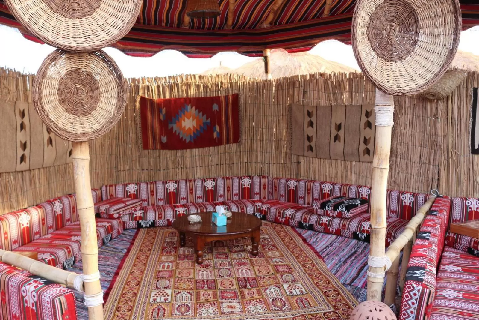 Seating area in Nuweiba Club Resort