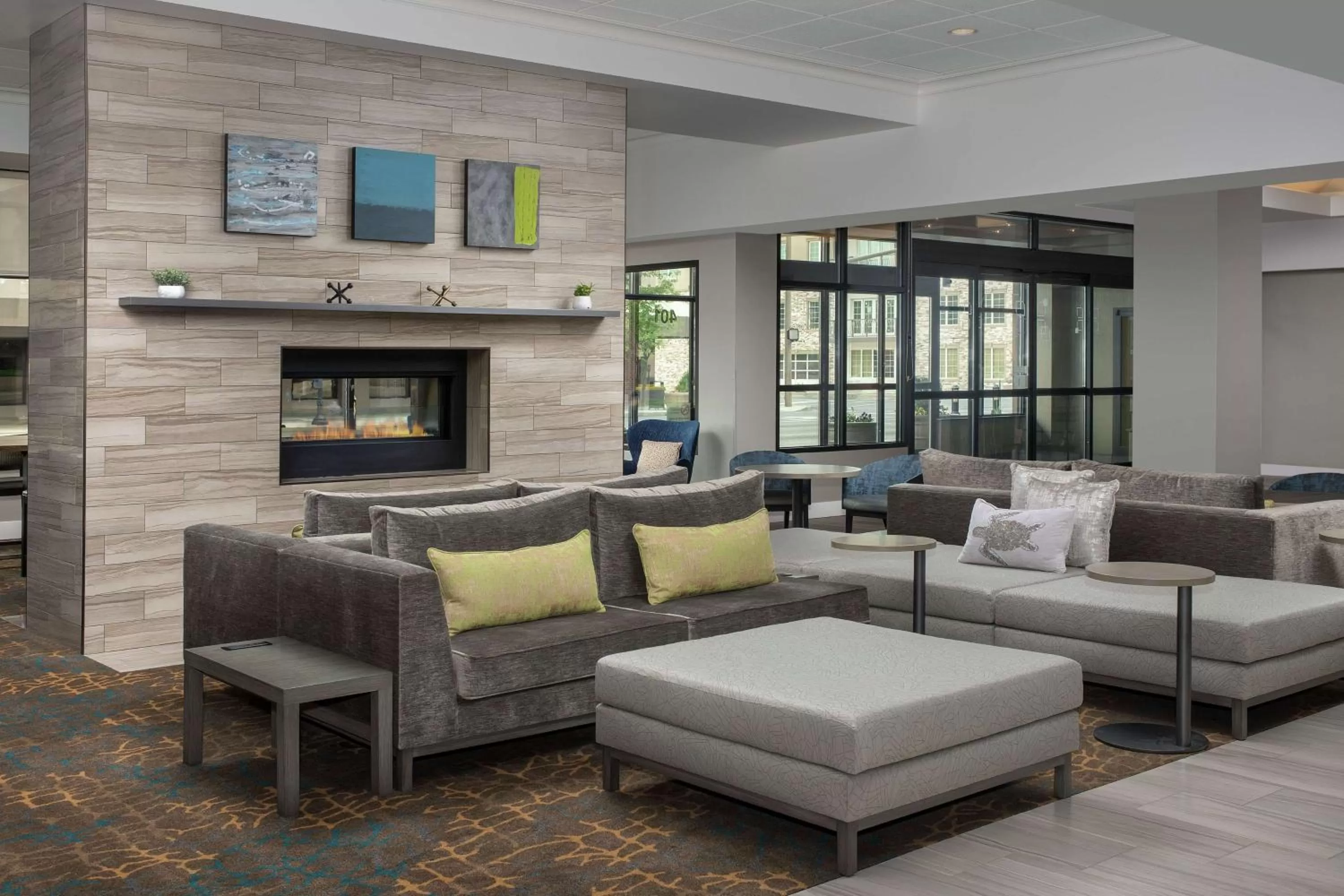 Lobby or reception in Hilton Garden Inn Yakima Downtown