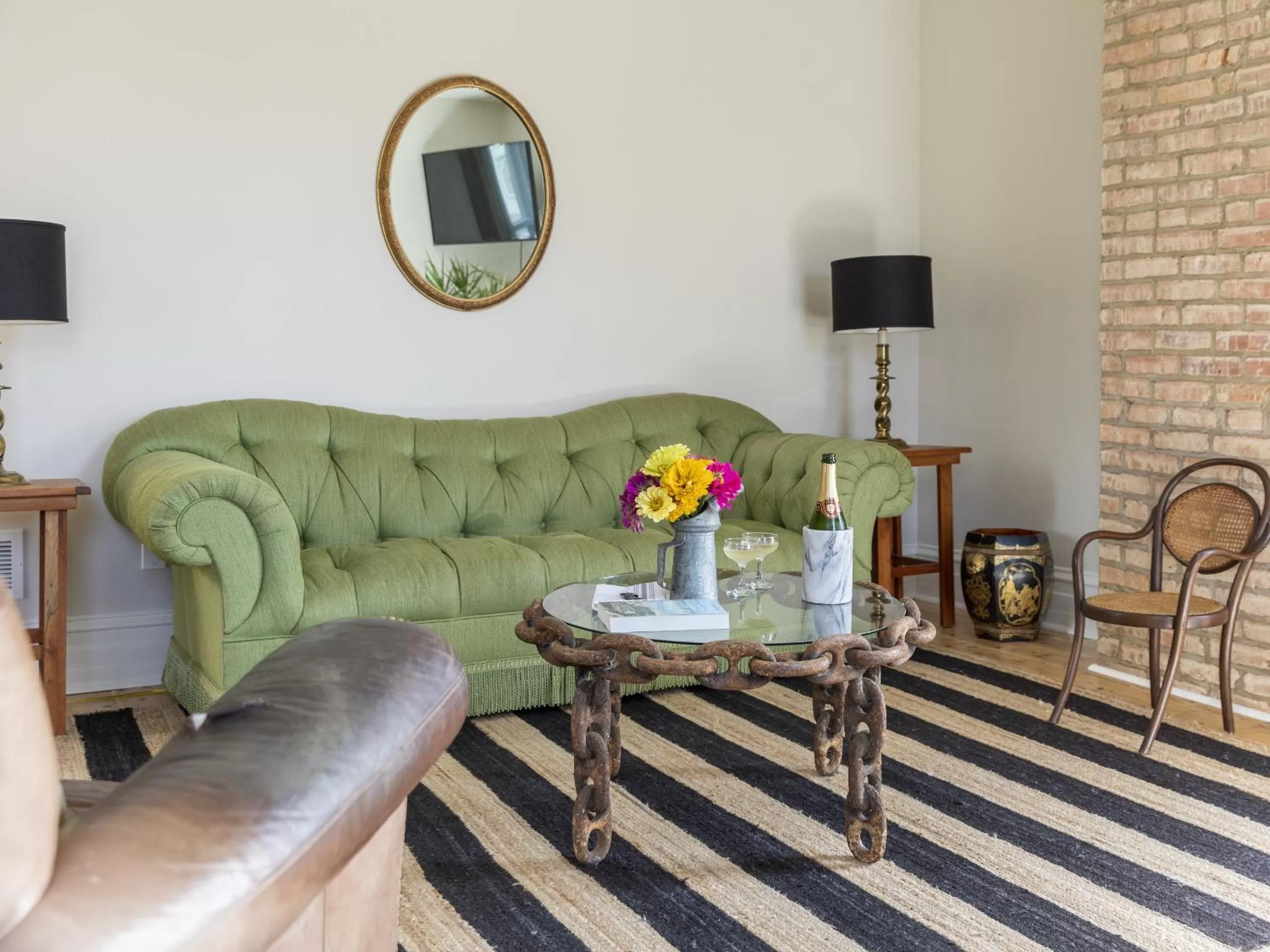 Bedroom in Stewart House Hotel