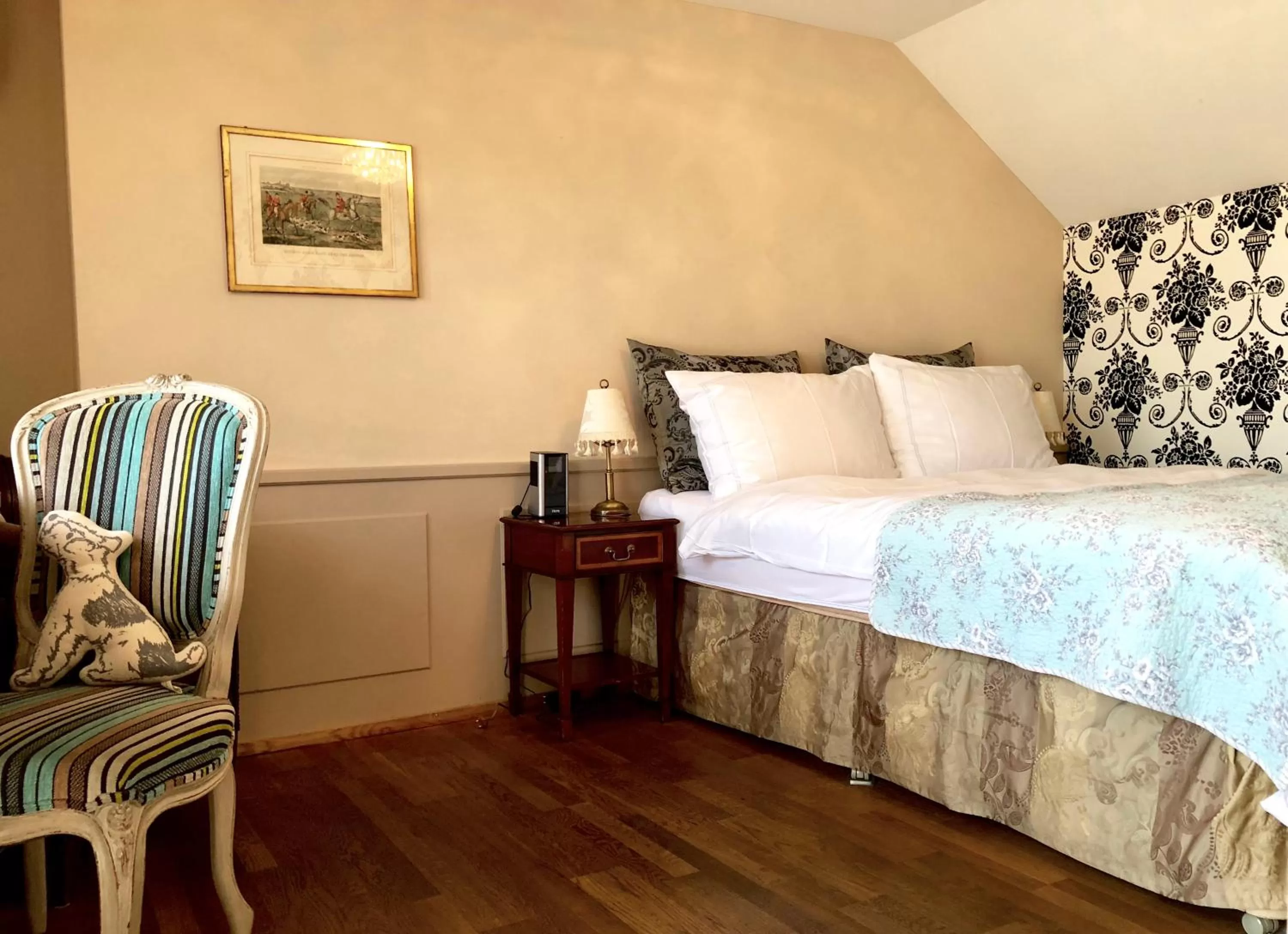 Decorative detail, Bed in Townhouse Boutique Hotel