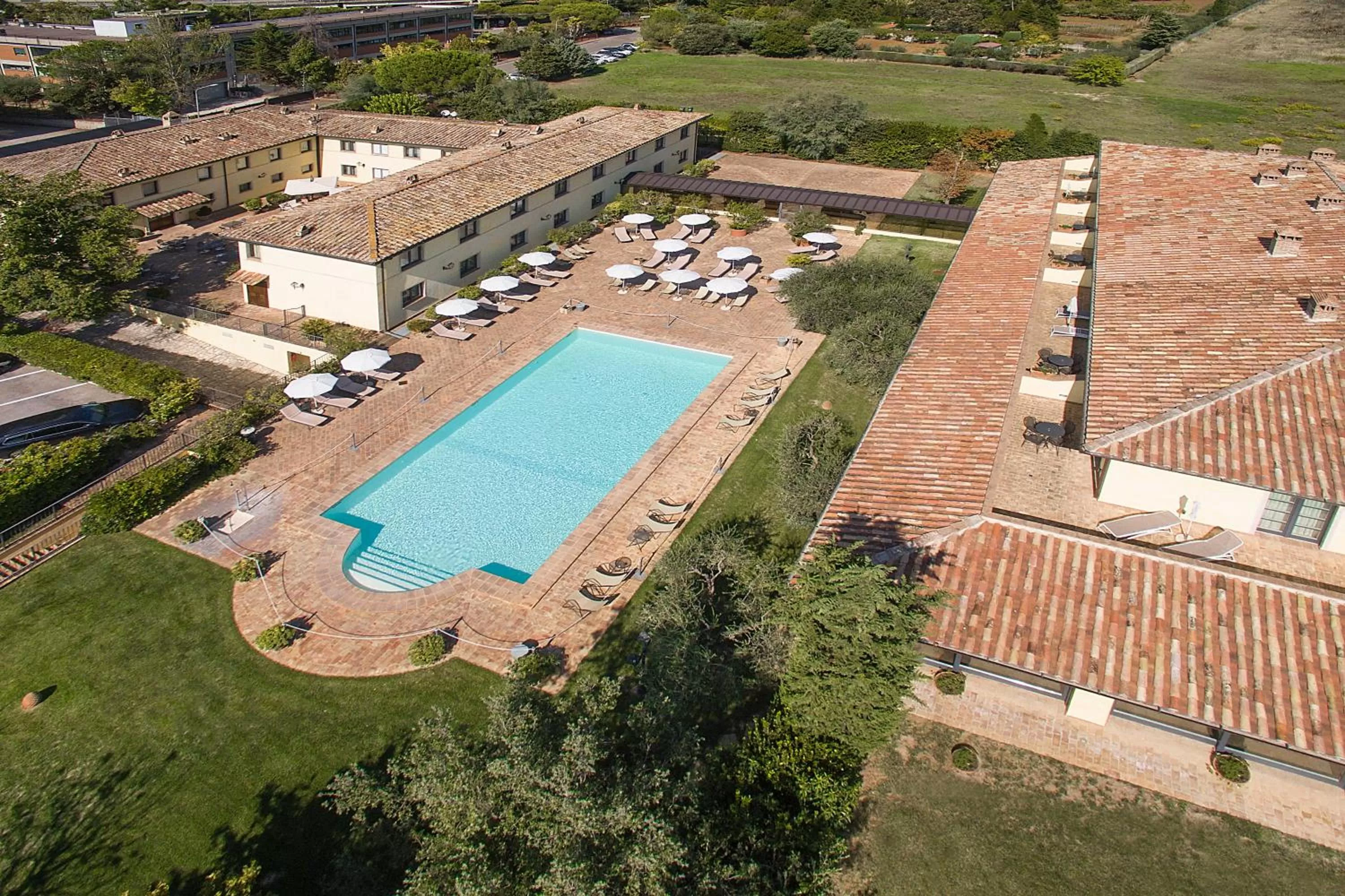 Bird's eye view in Relais dell'Olmo