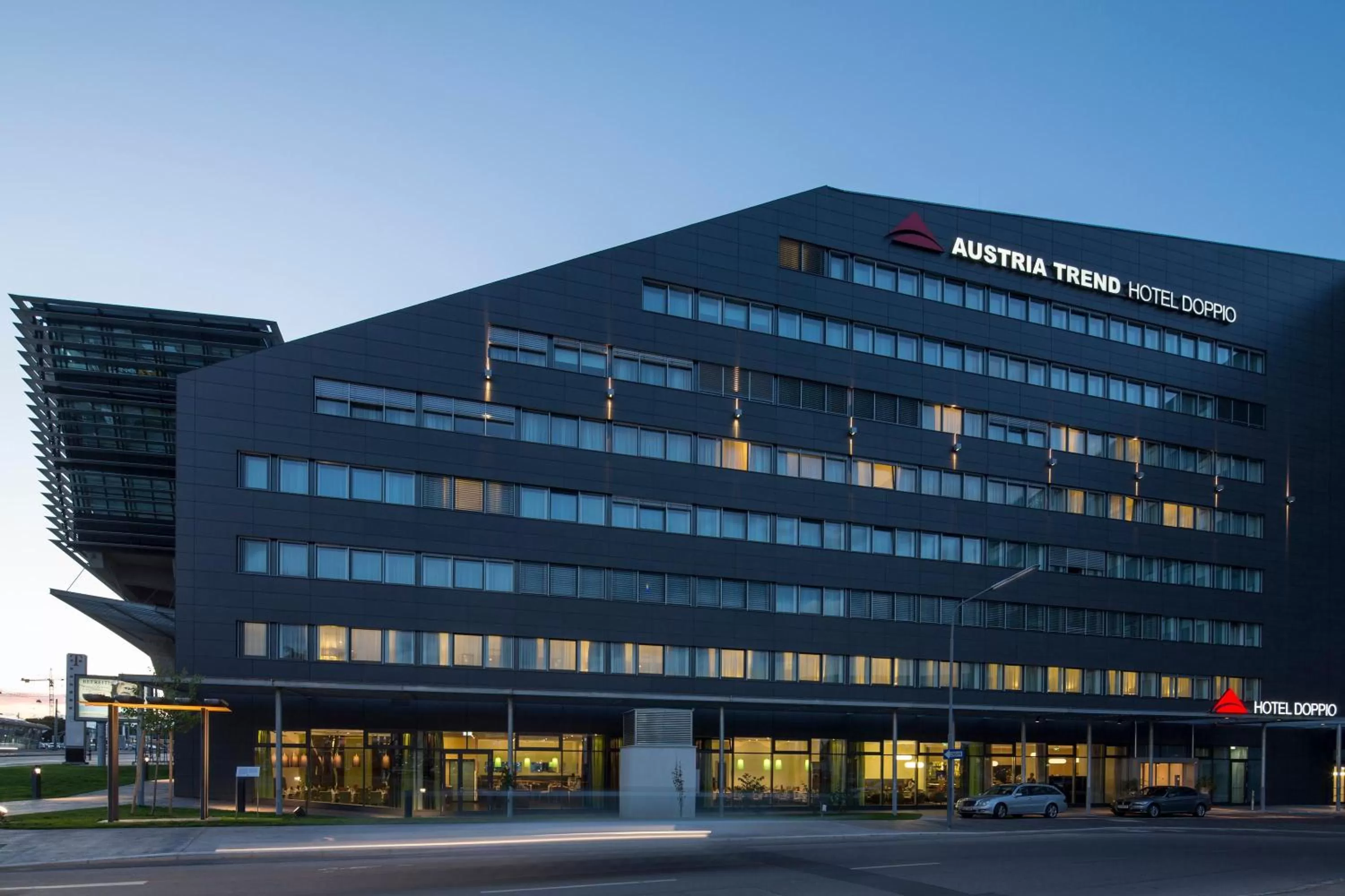 Property building in Austria Trend Hotel Doppio Wien