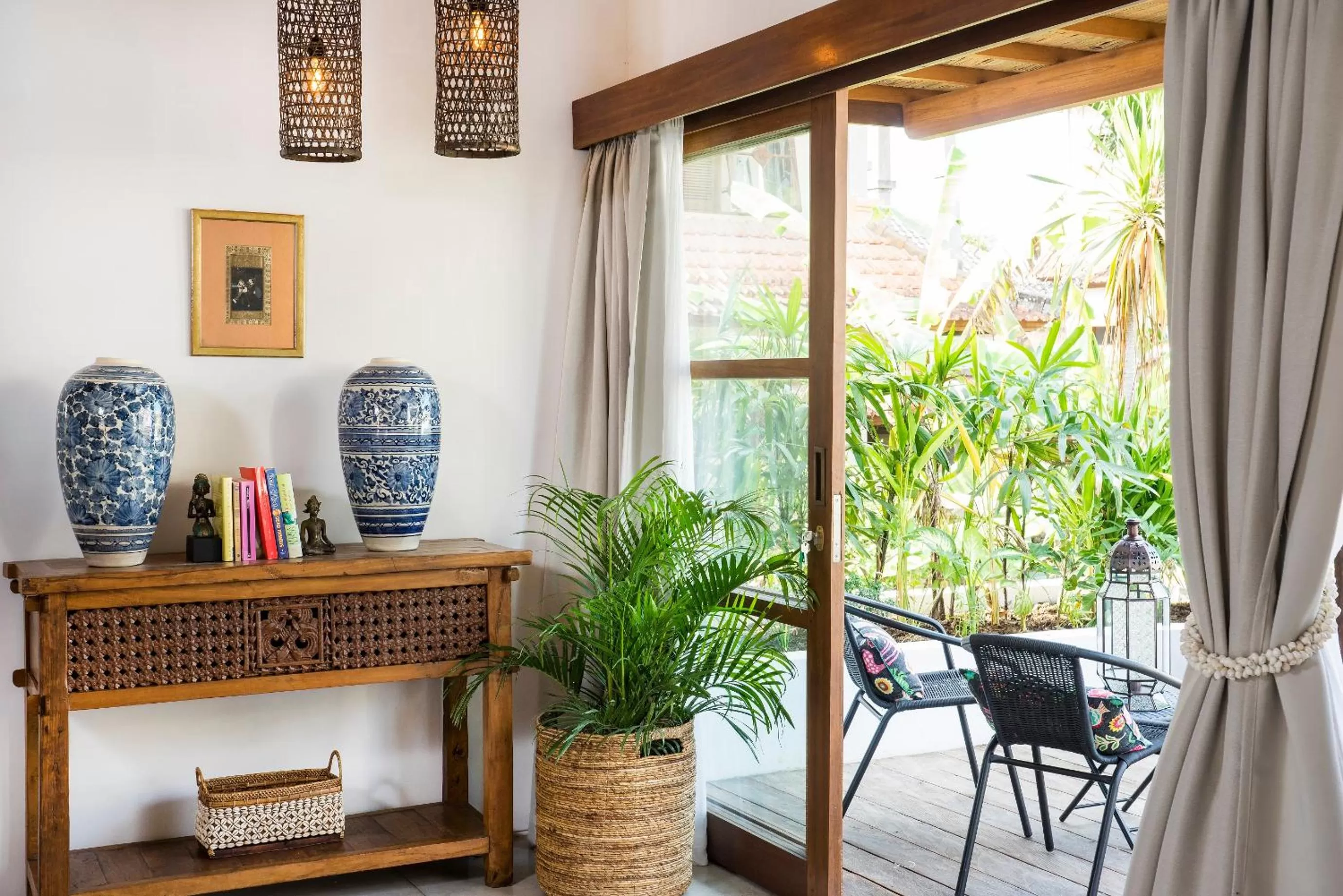 Balcony/Terrace in Calma Ubud Suite & Villas - Rice Fields View, Infinity Pool !