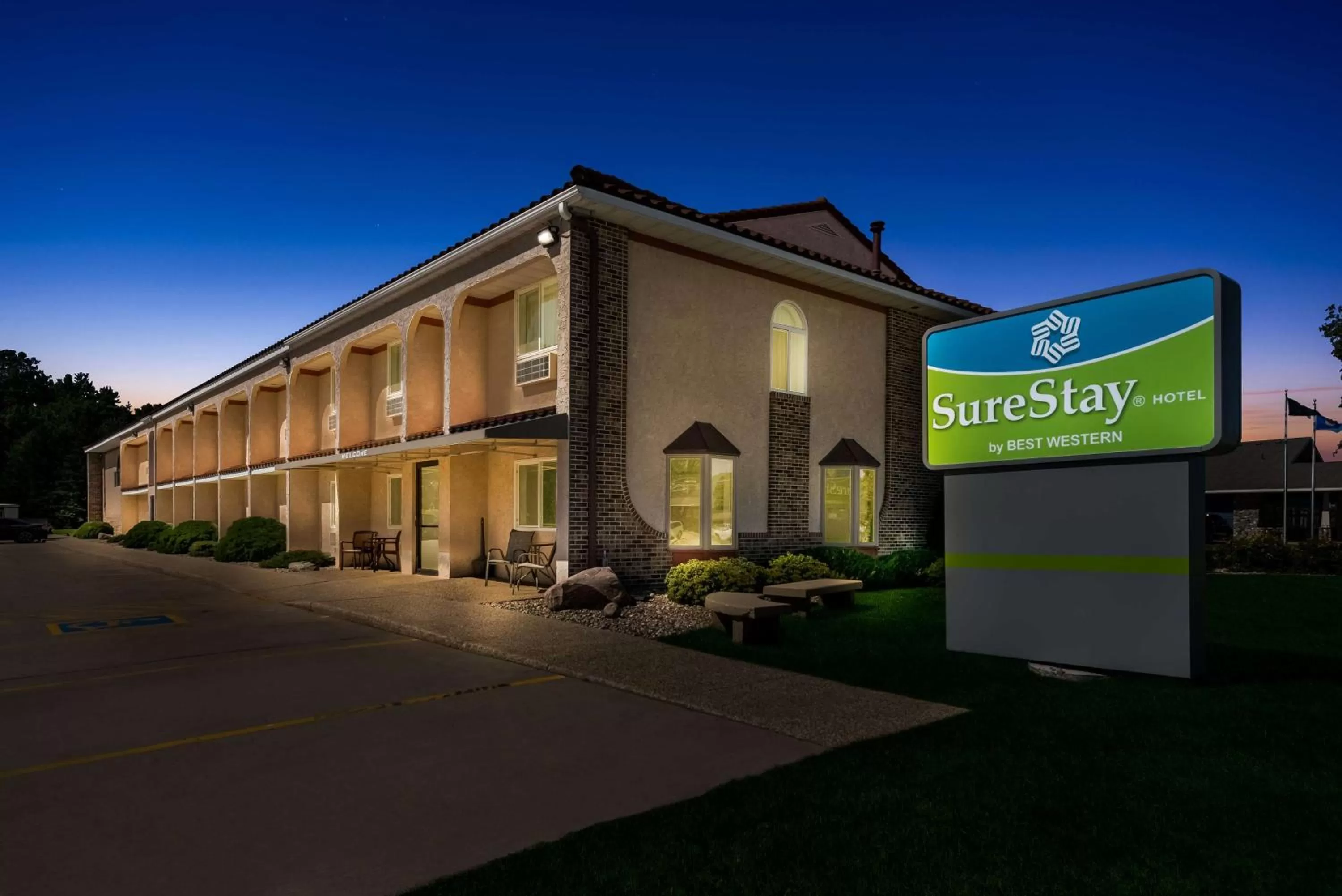 Property building in SureStay Hotel by Best Western Spicer