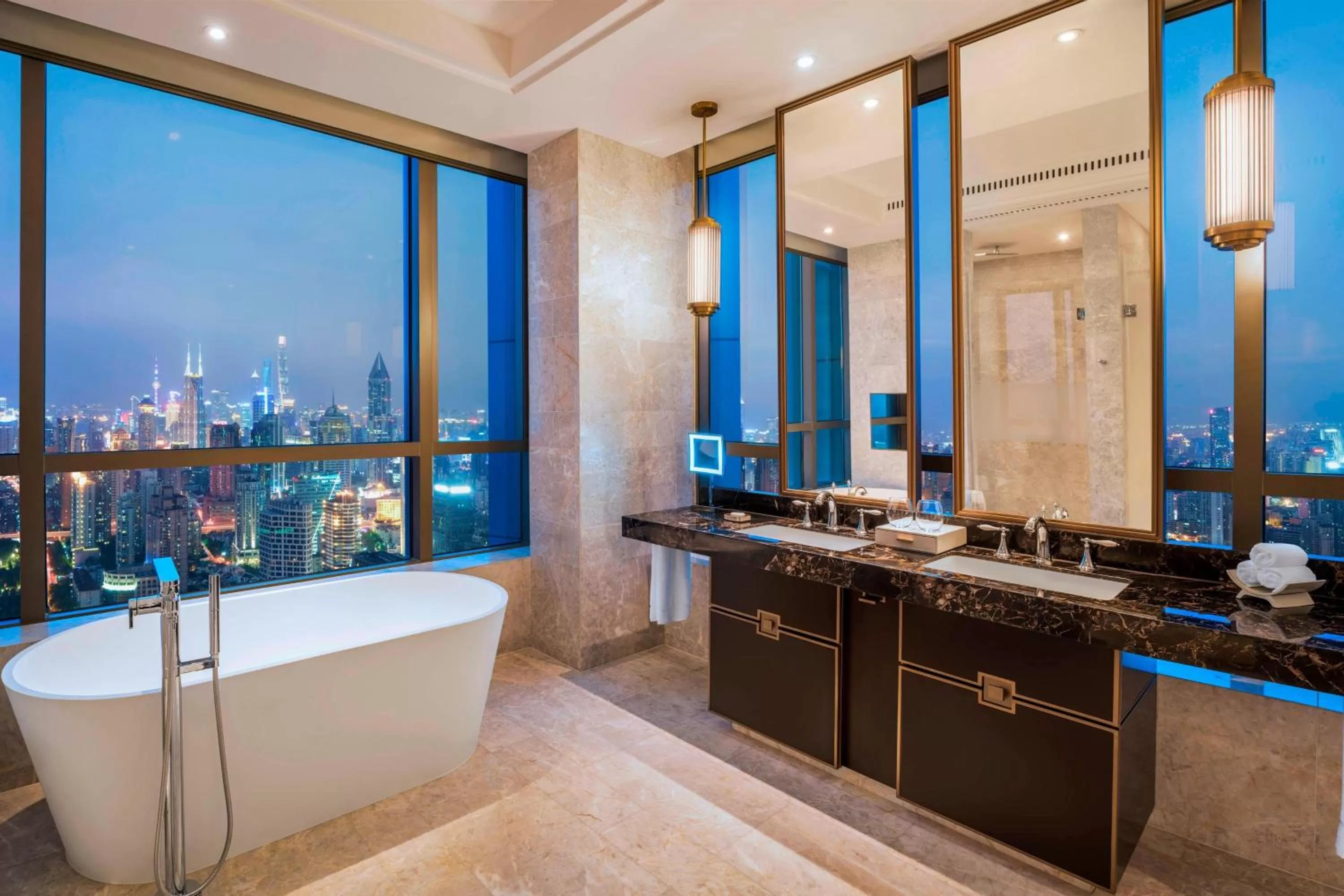Bathroom in The St Regis Shanghai Jingan