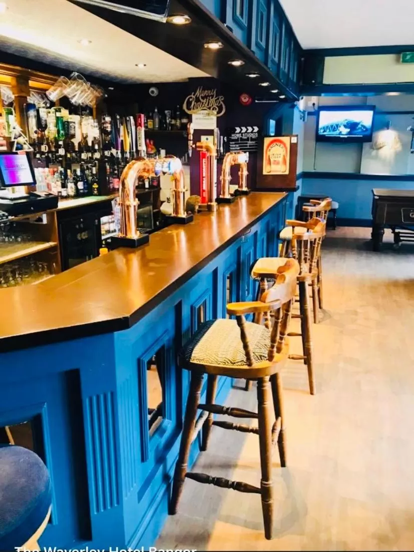 Lounge or bar in The Traxx Hotel