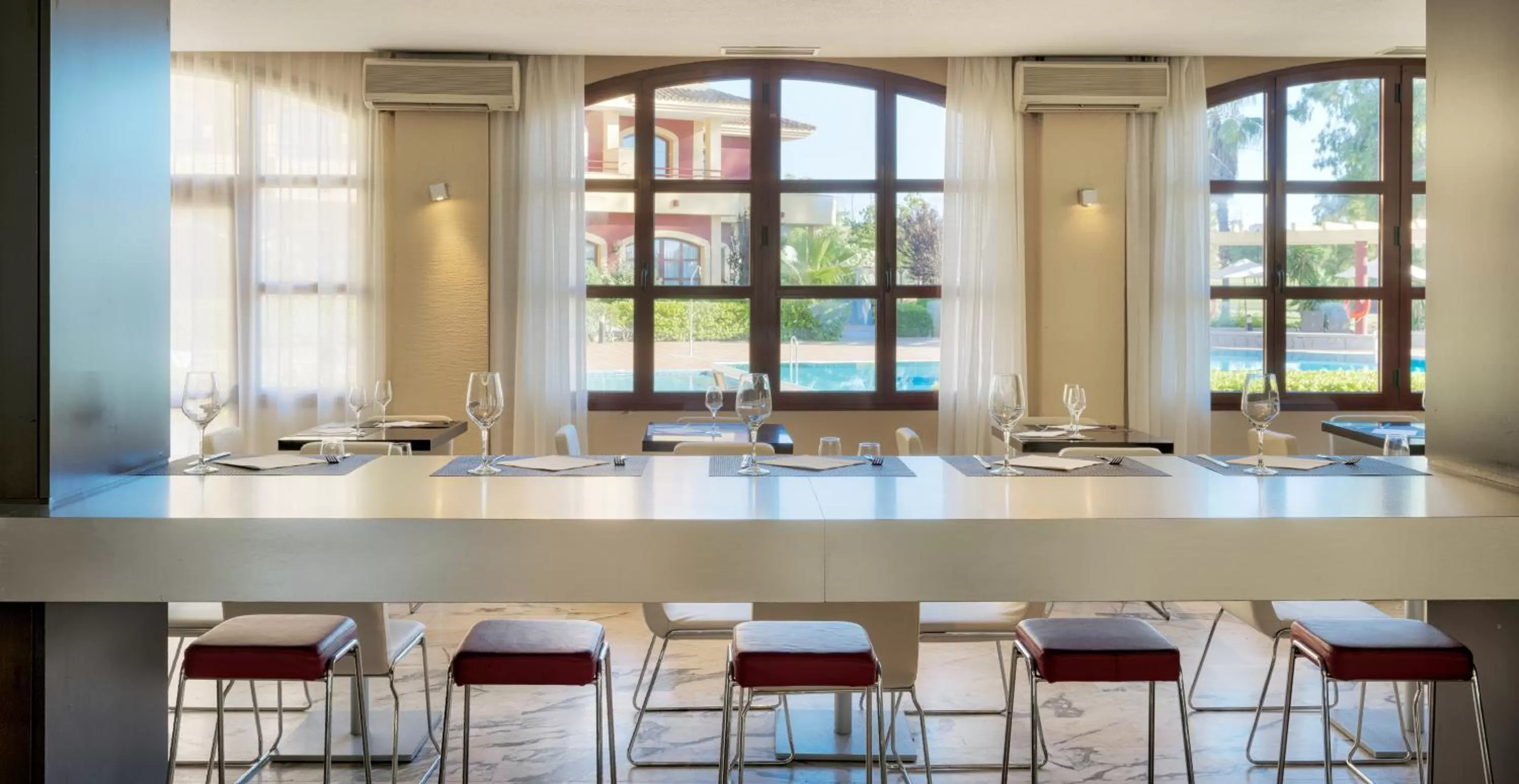 Restaurant/places to eat in Ilunion Golf Badajoz