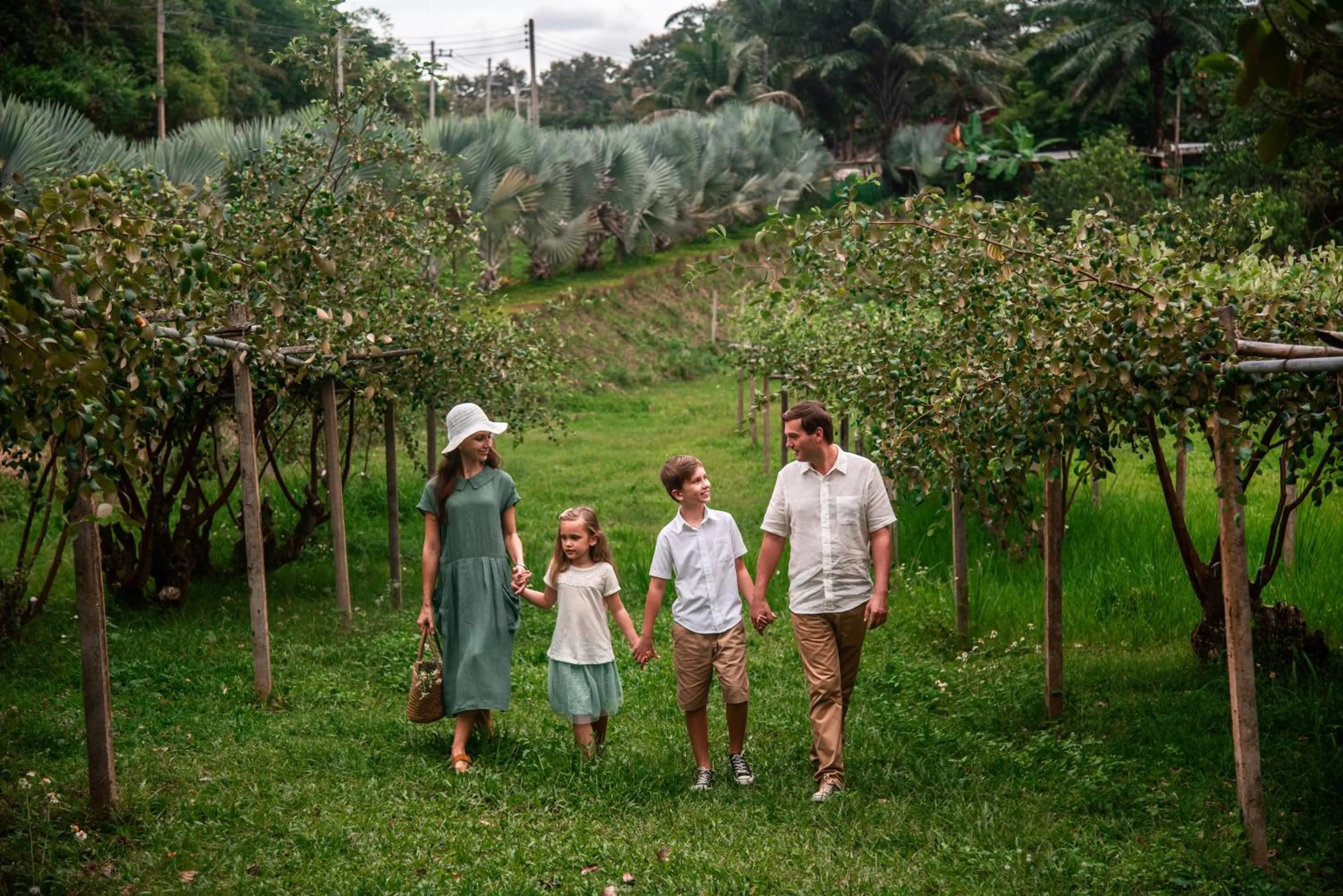 Natural landscape in Bansaeo Garden and Resort