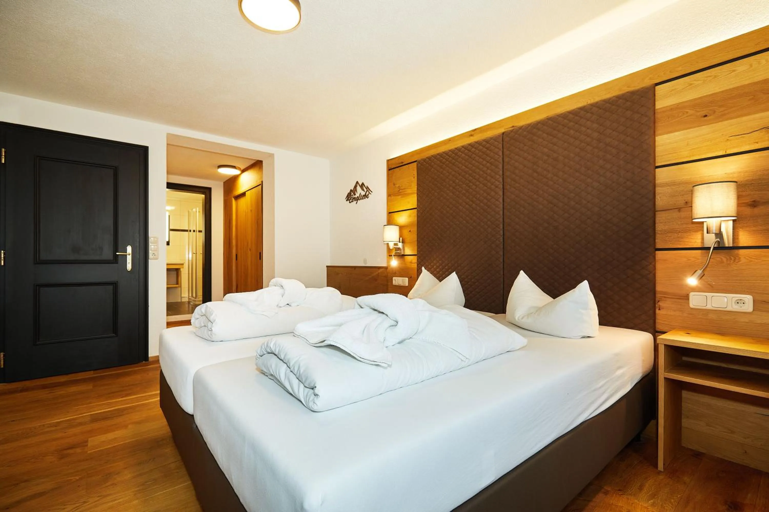 Bed in Hotel Rupertihof