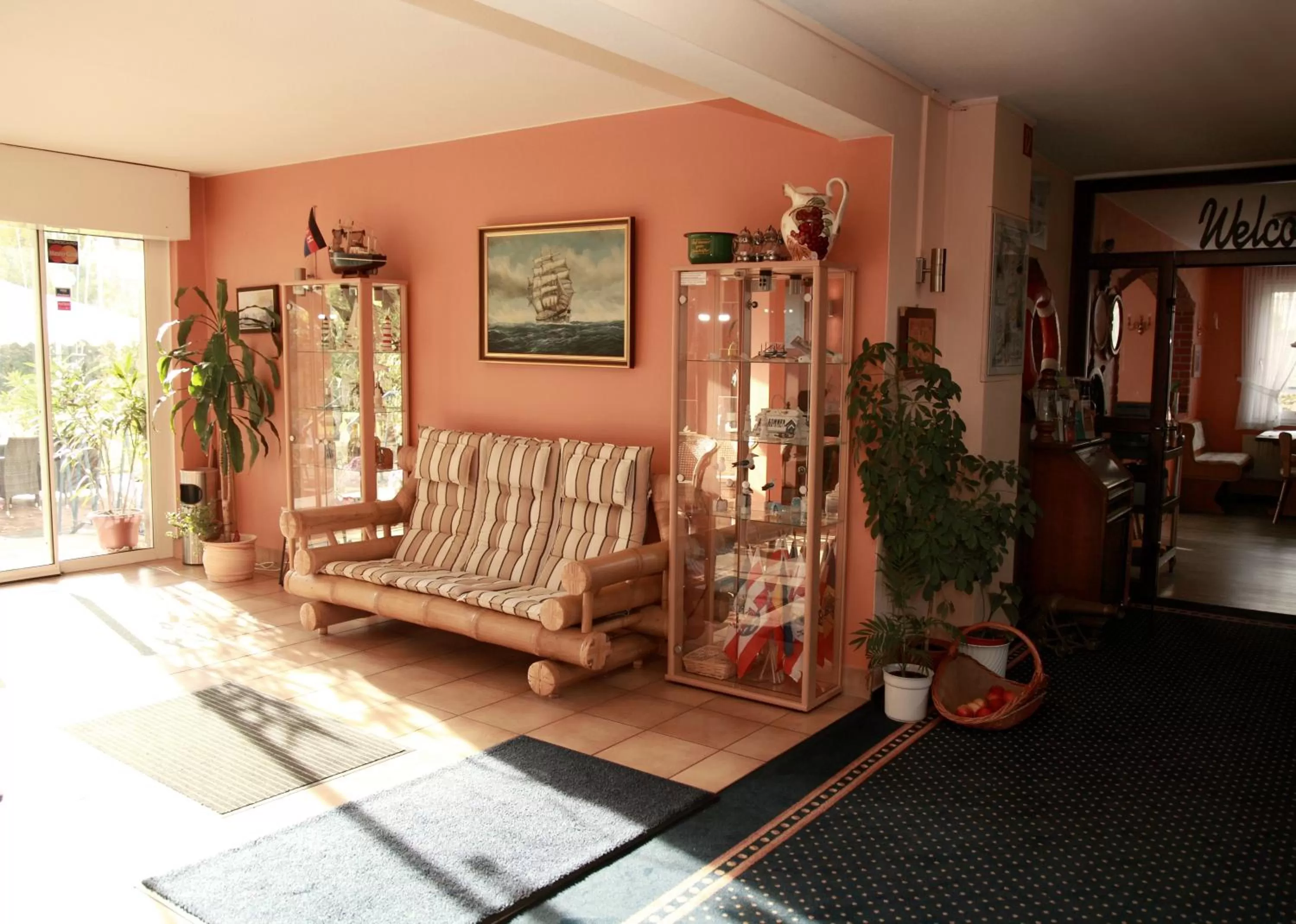 Lobby or reception in Hotel Bertramshof