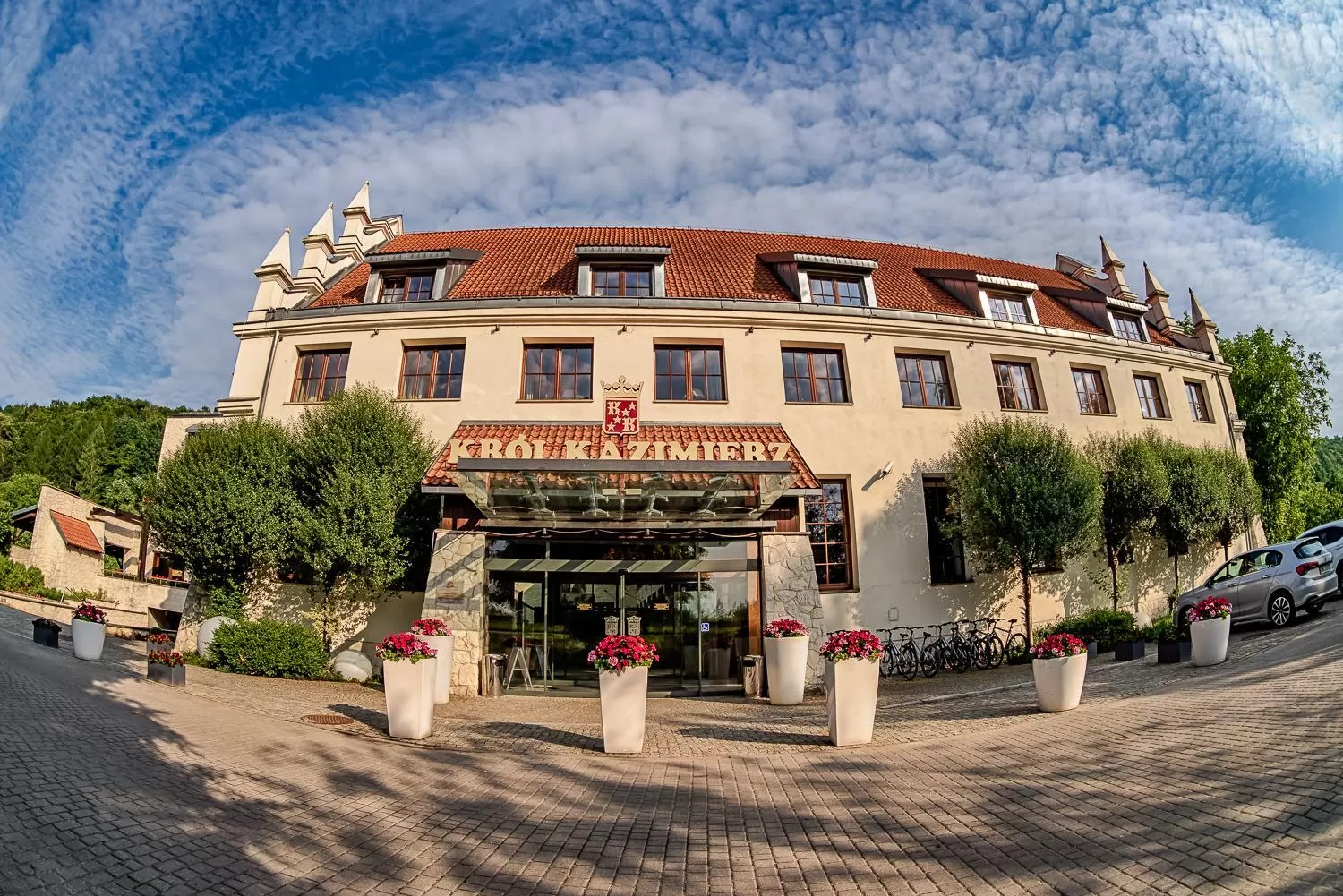 Facade/entrance in Hotel Król Kazimierz
