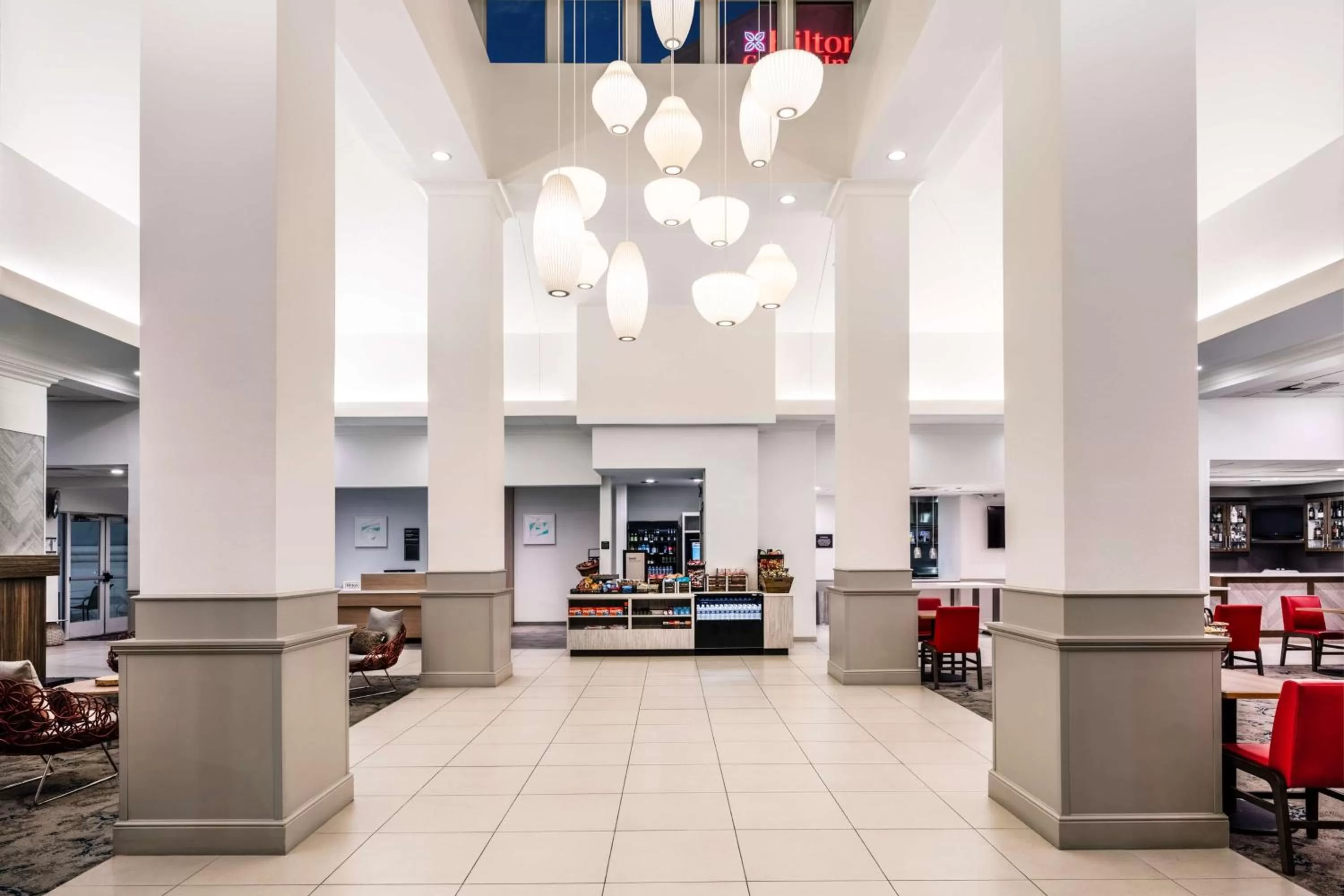Lobby or reception in Hilton Garden Inn Bakersfield