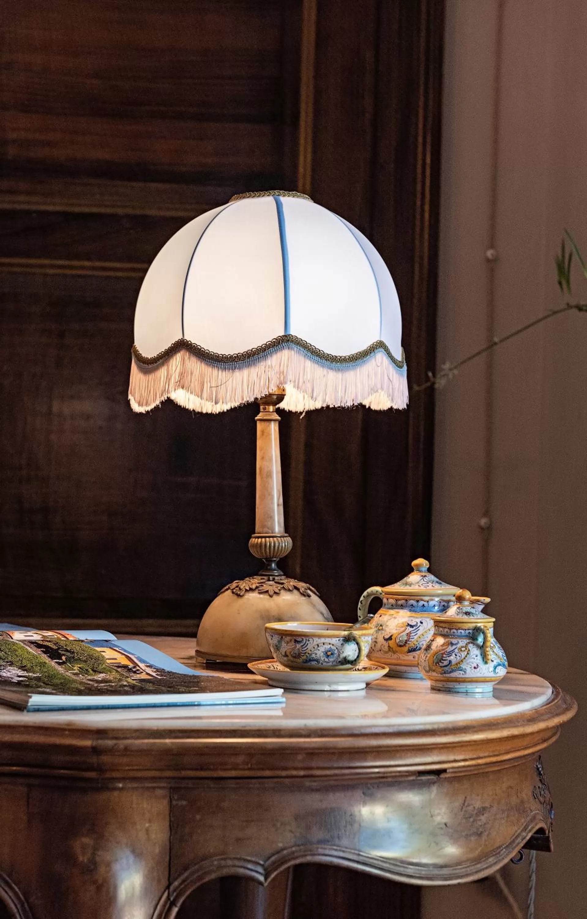 Lobby or reception in B&B Villa Rosalinda