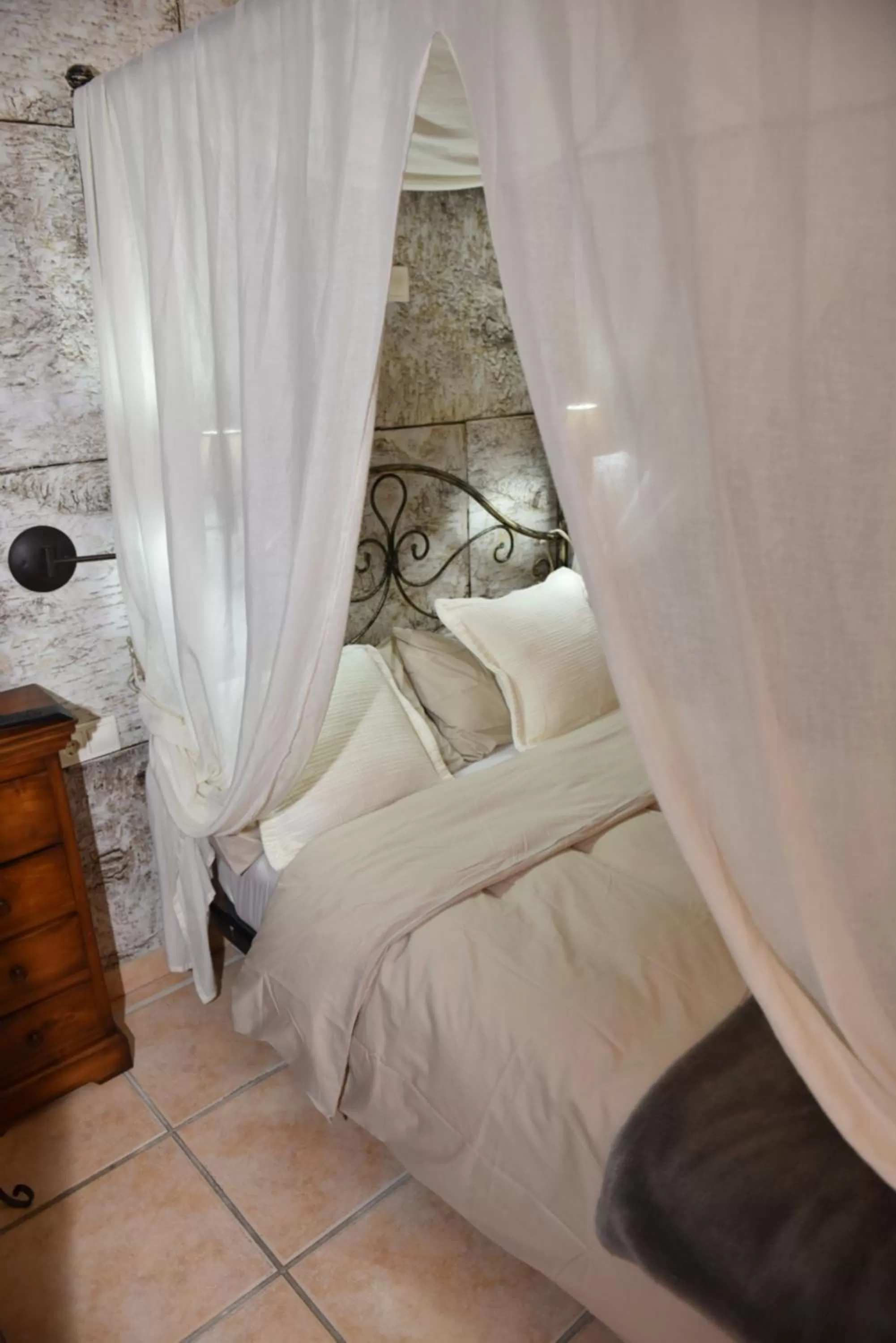 Bed in Hotel Rural el Castillo