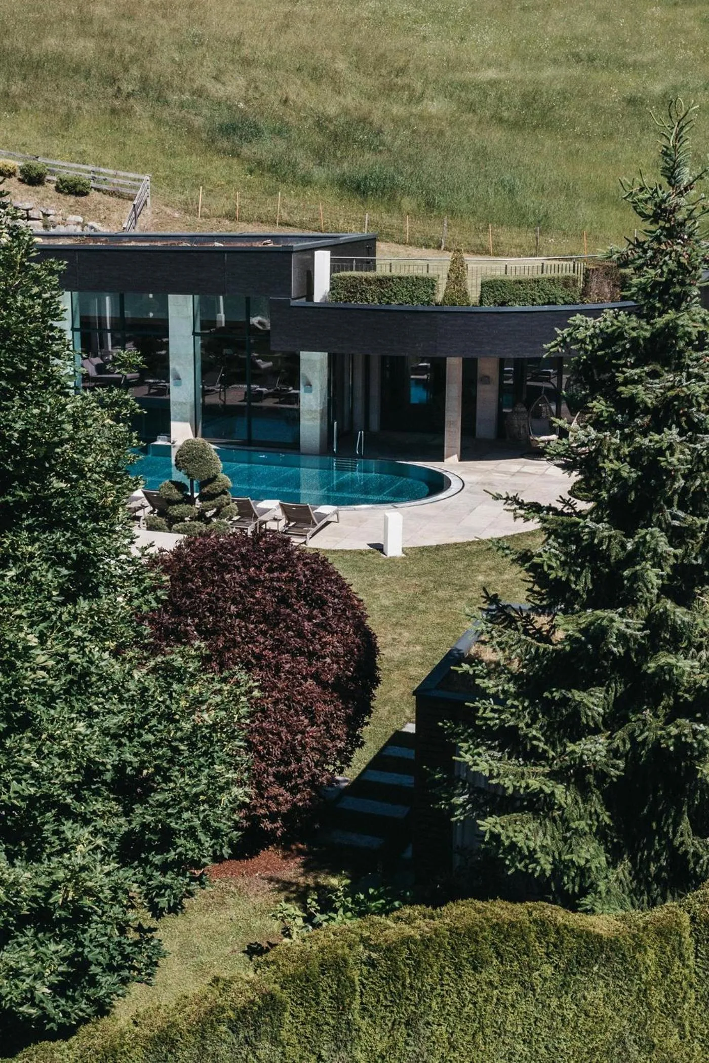 Garden in Sonnhof Alpendorf - an adults only place