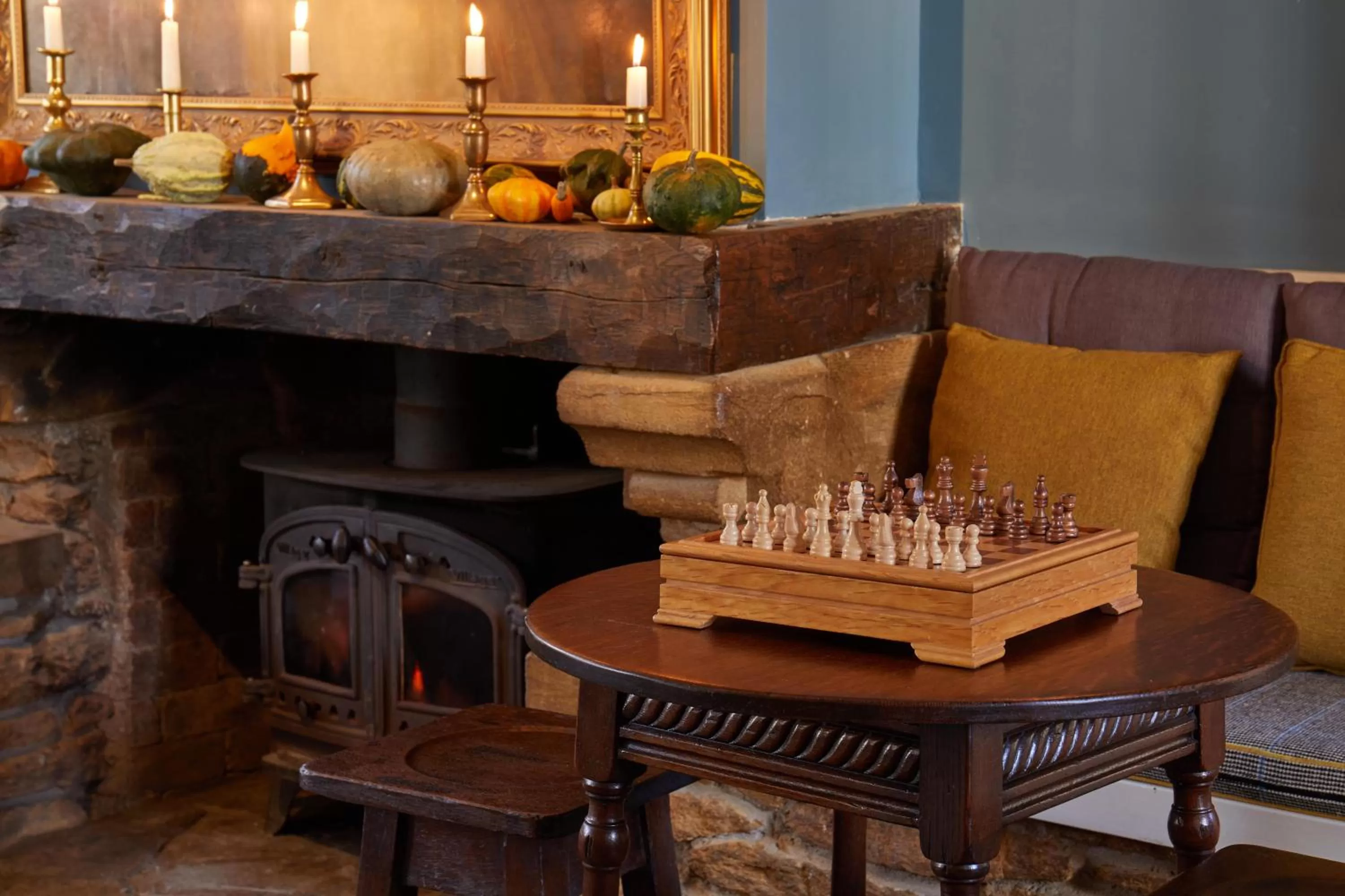 Seating Area in The Queens Arms