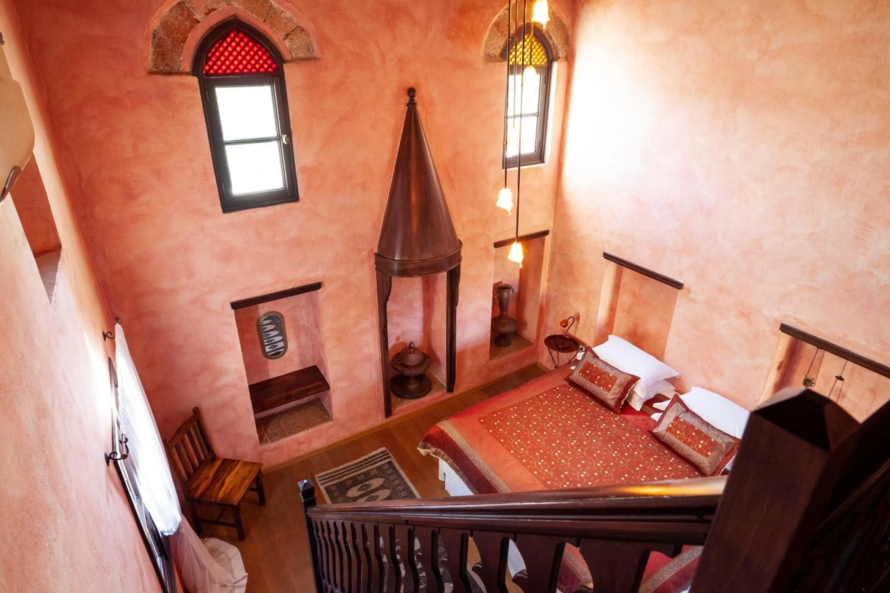 Bed in Spirit Of The Knights Boutique Hotel