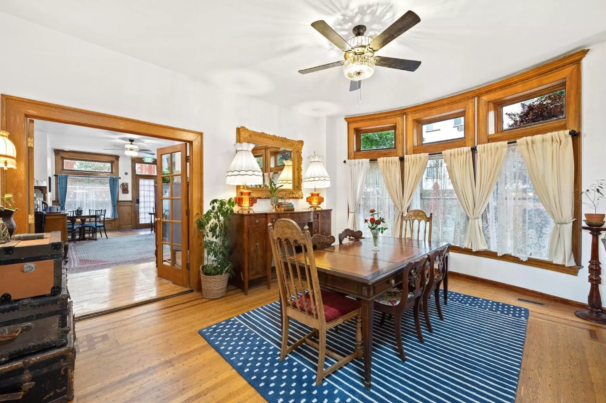 Living room in Flora House Denver