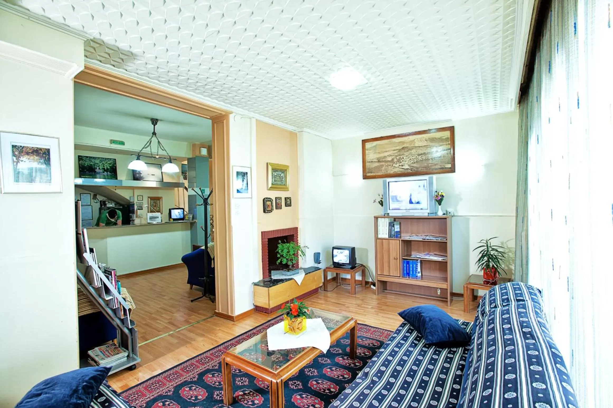 Lobby or reception in Keletron Hotel - Bike friendly hotel