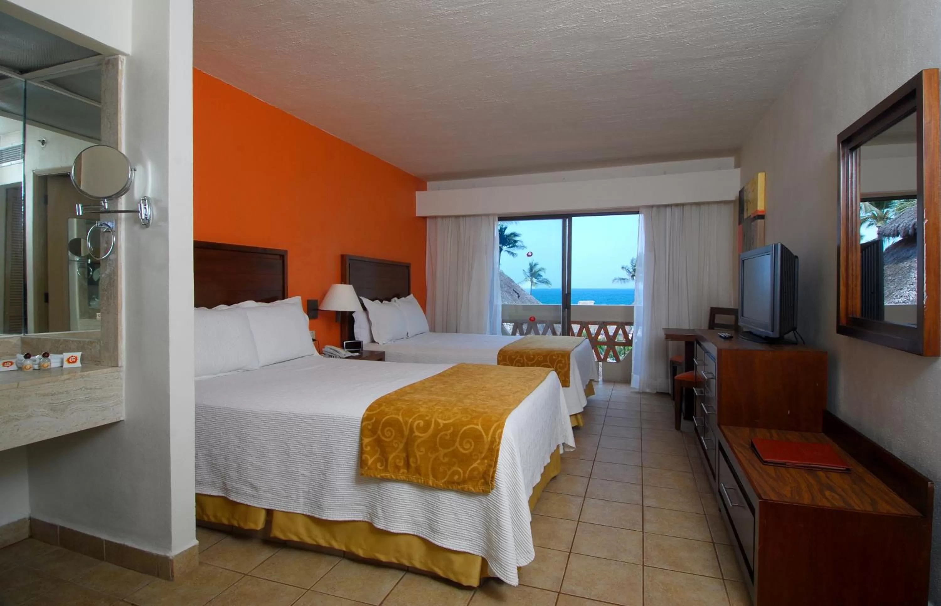Photo of the whole room, Bed in Canto del Sol Puerto Vallarta All Inclusive