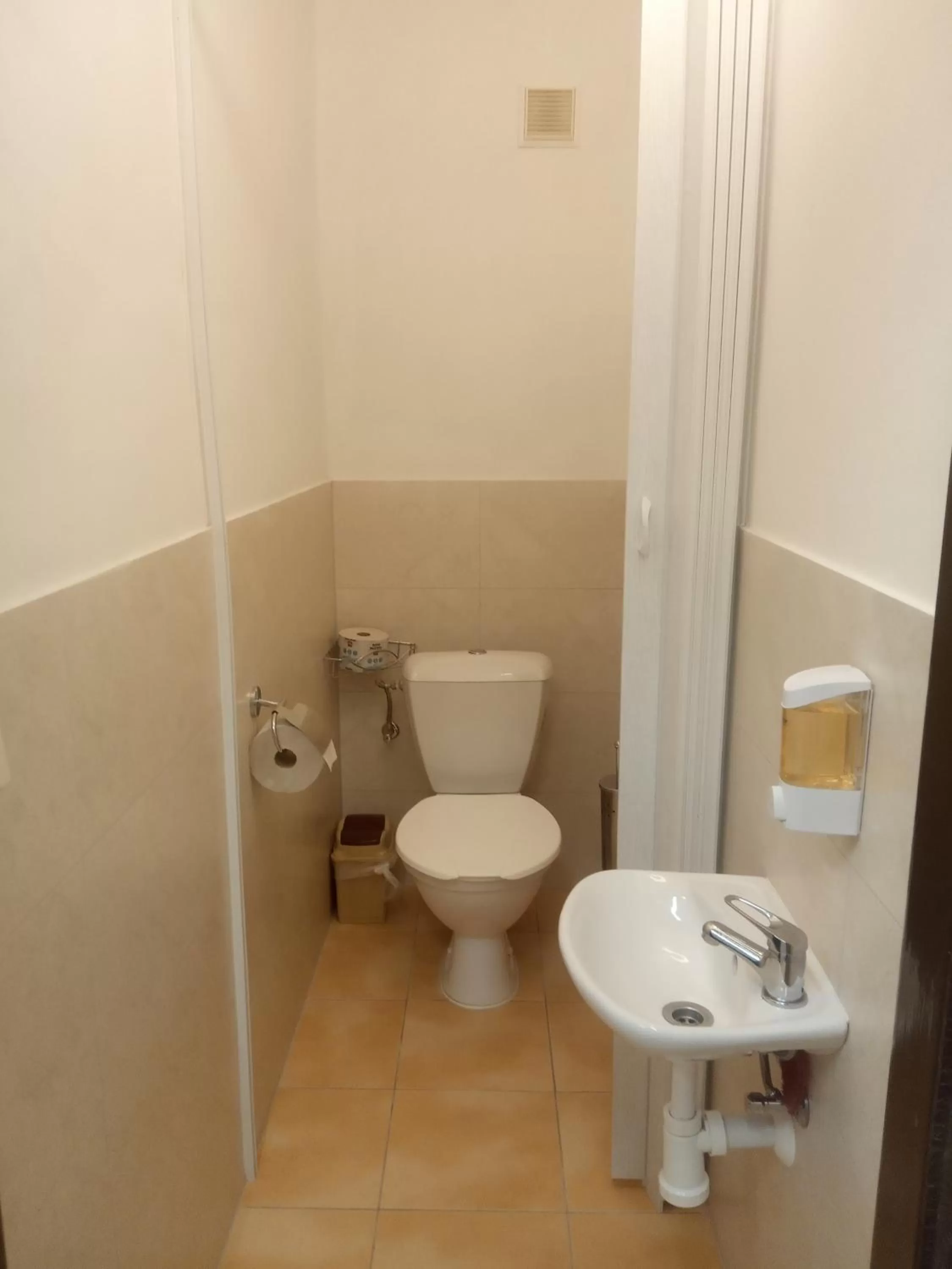 Toilet in Pension Fontána Svitavy