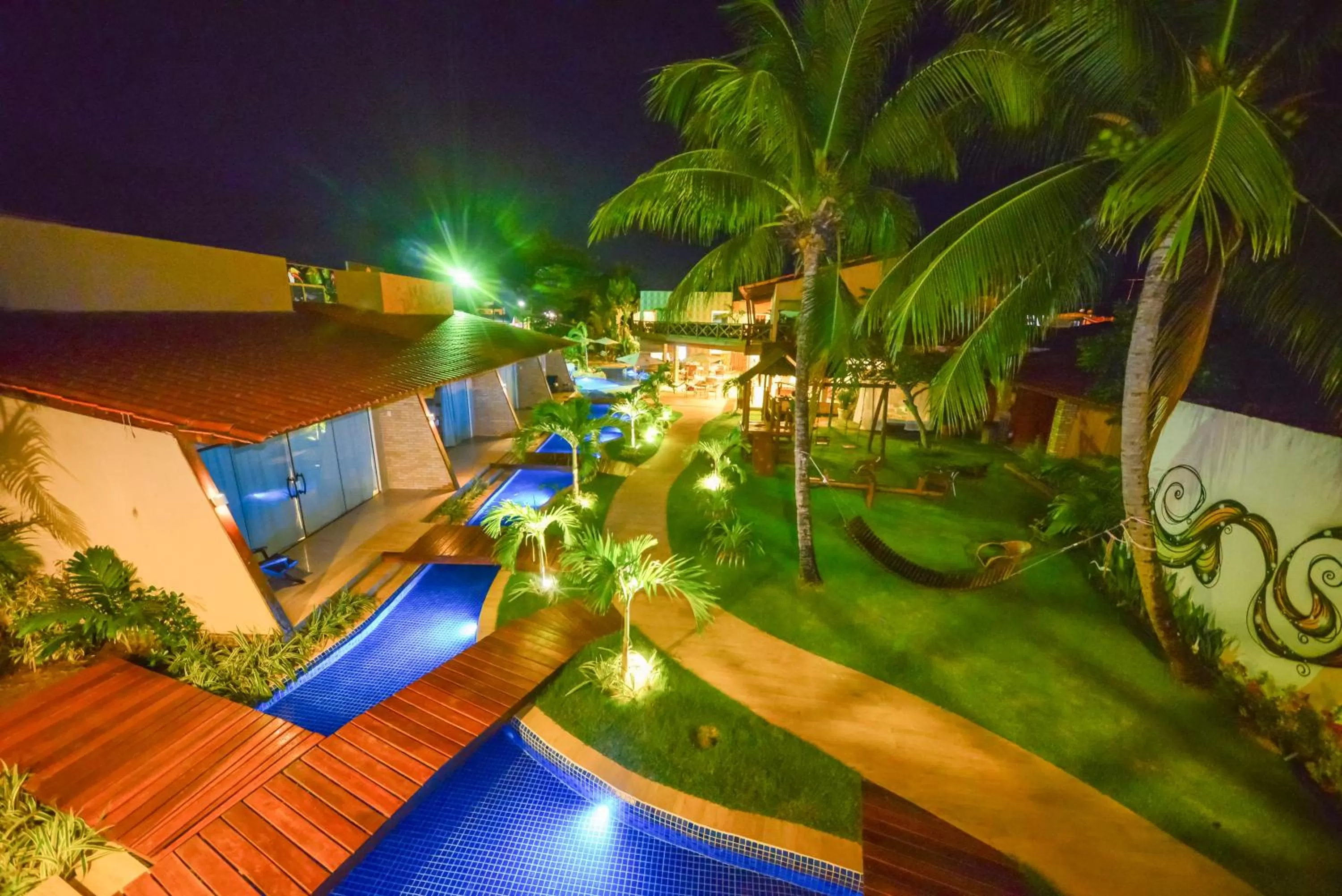 Garden in Pousada Sol e Mar